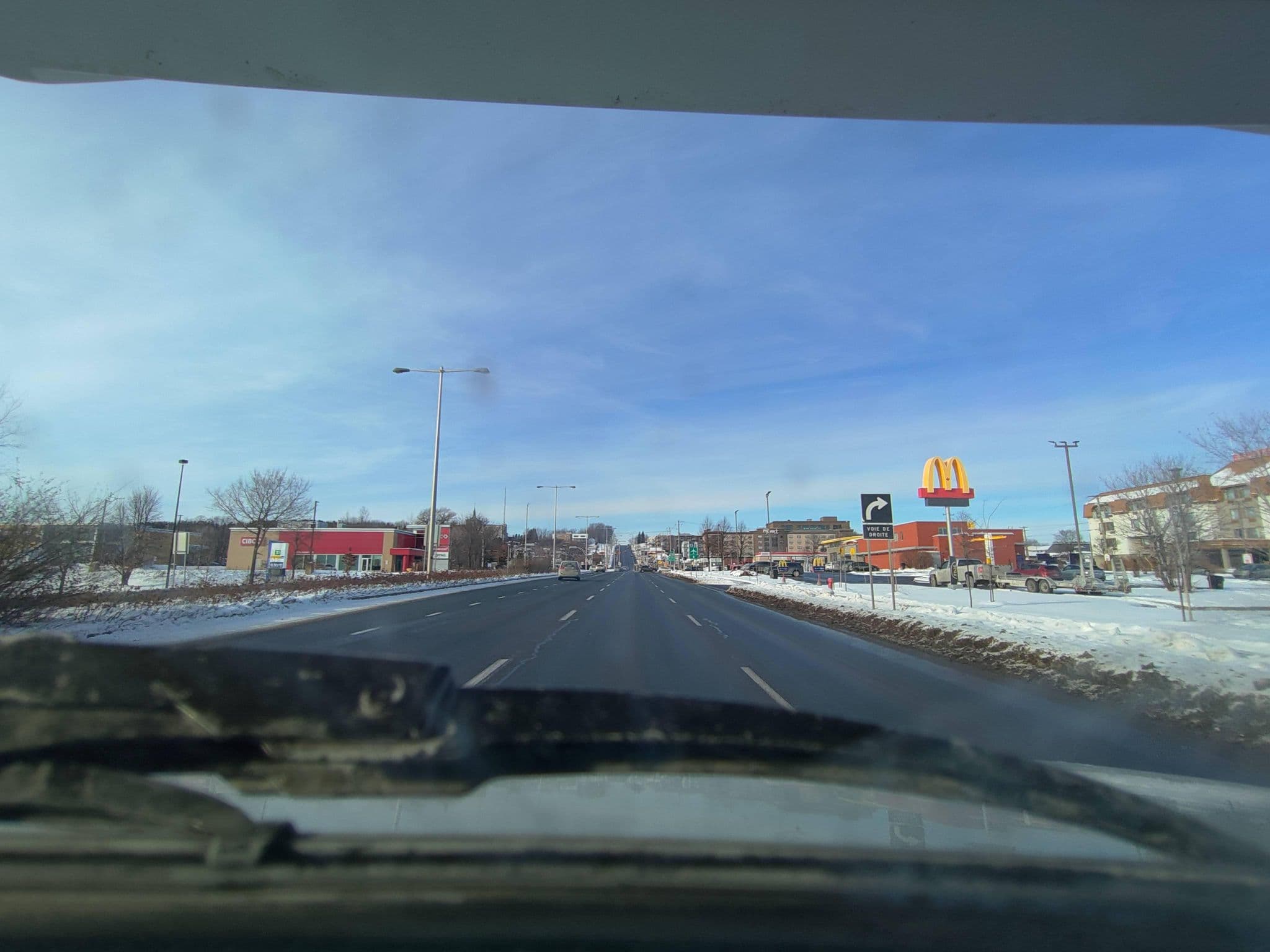 Street view near Comfort Inn, L'Ancienne-Lorette — © kibour (CC BY-SA · Mapillary)