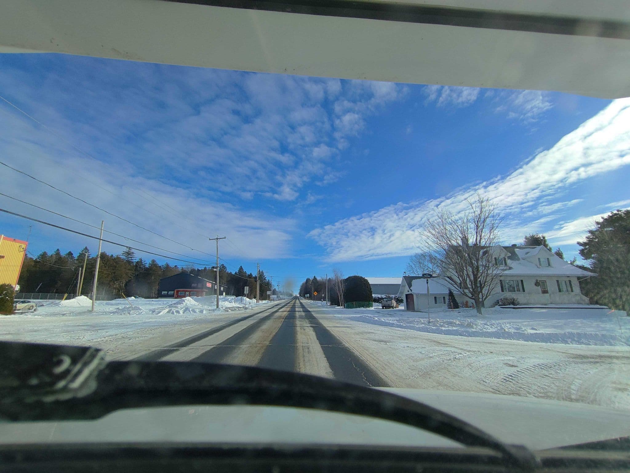 Street view near Source Argentée, Disraeli — © kibour (CC BY-SA · Mapillary)