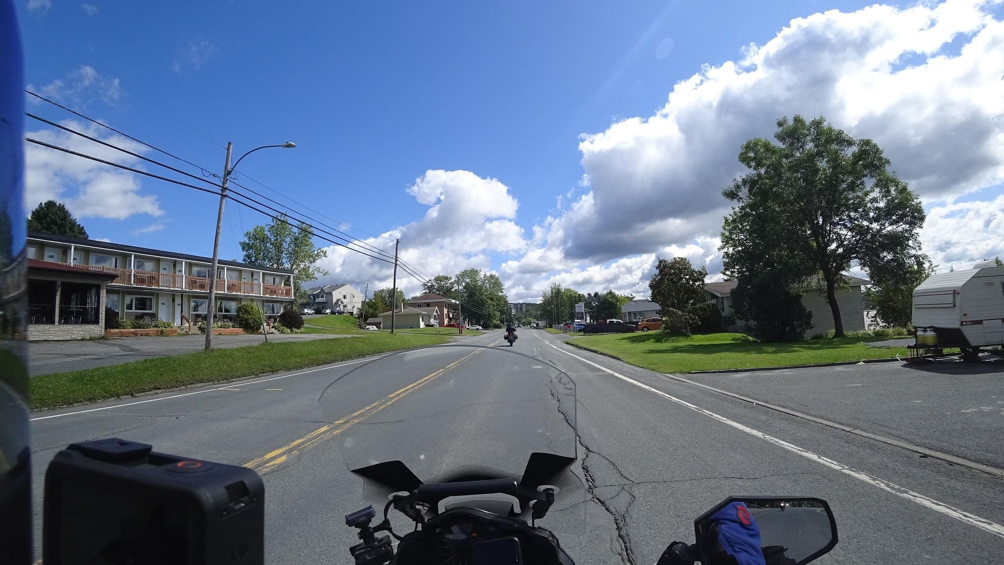 Street view near Complexe Hôtelier Méritotel, Beauceville — © michelcouturemotomcm (CC BY-SA · Mapillary)