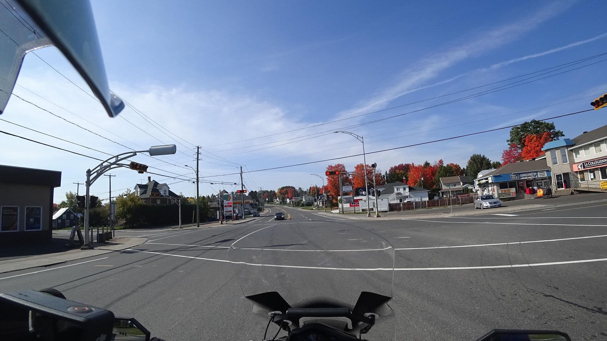 Street view near Gîte du Moulin, Sainte-Claire — © michelcouturemotomcm (CC BY-SA · Mapillary)