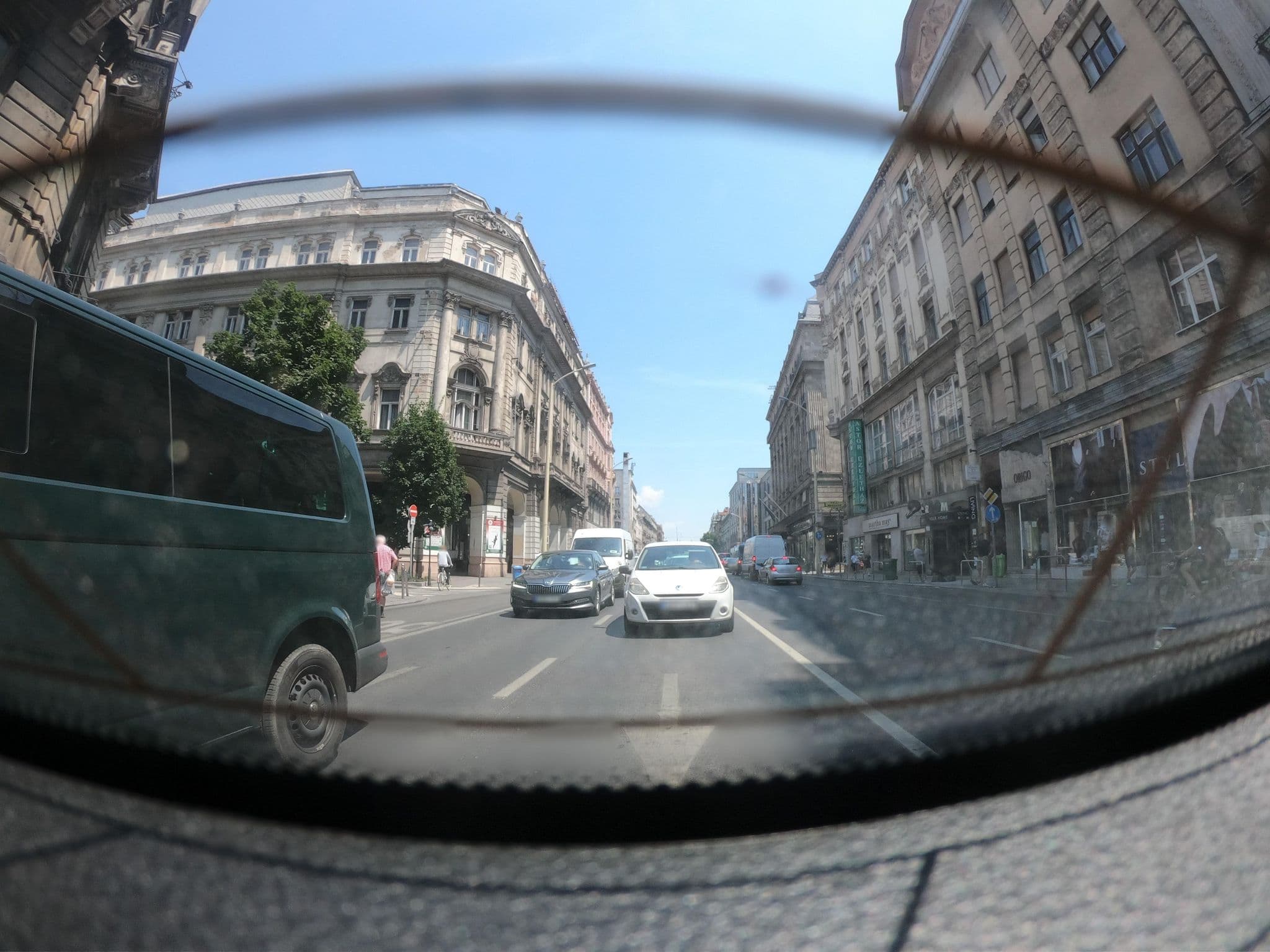Street view near Gaia Hostel, Palotanegyed — © vst (CC BY-SA · Mapillary)