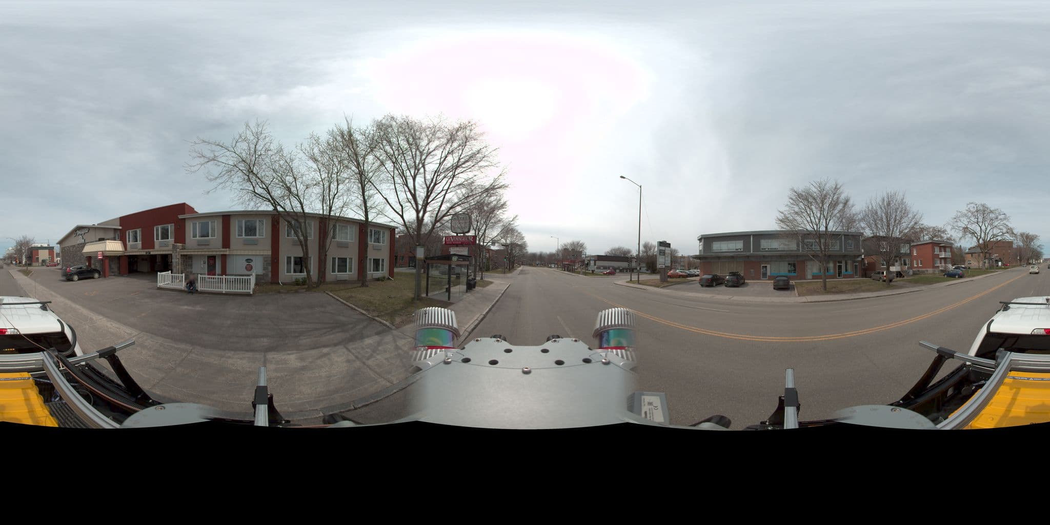 Street view near Auberge Hoteliere du Voyage, La Cité-Limoilou — © BPRSTC (CC BY-SA · Mapillary)