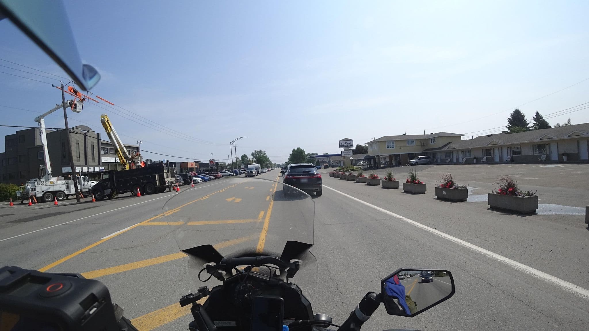 Street view near Hotel Centre Ville, Montmagny — © michelcouturemotomcm (CC BY-SA · Mapillary)