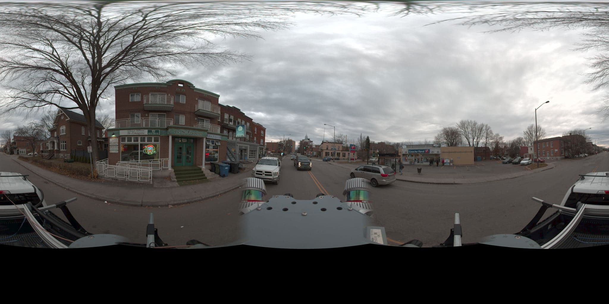Street view near Hotel Motel Ette La Gachette, La Cité-Limoilou — © BPRSTC (CC BY-SA · Mapillary)