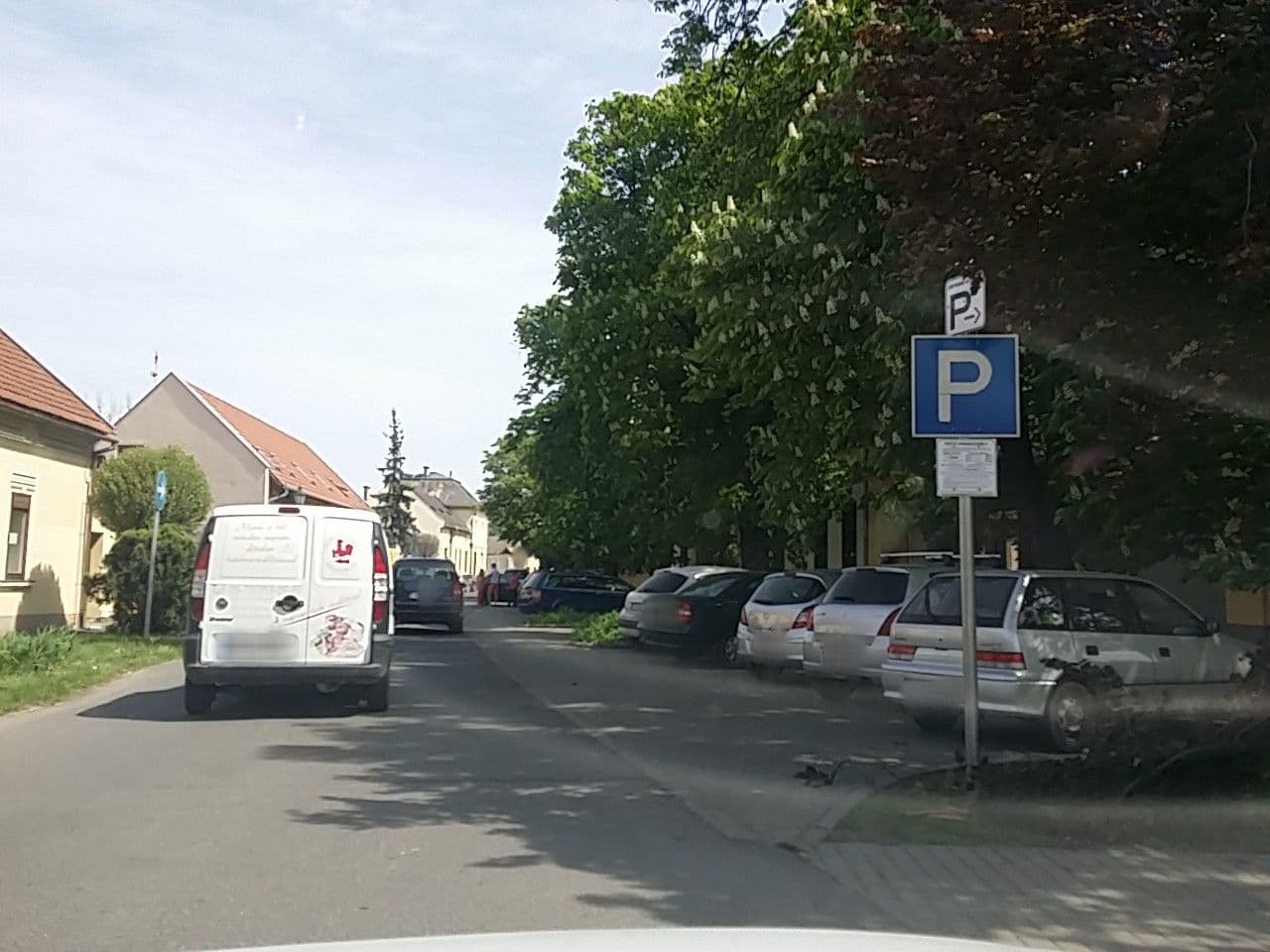 Street view near Elizabet hotel, Gyula — © utvonalfelmeresek (CC BY-SA · Mapillary)