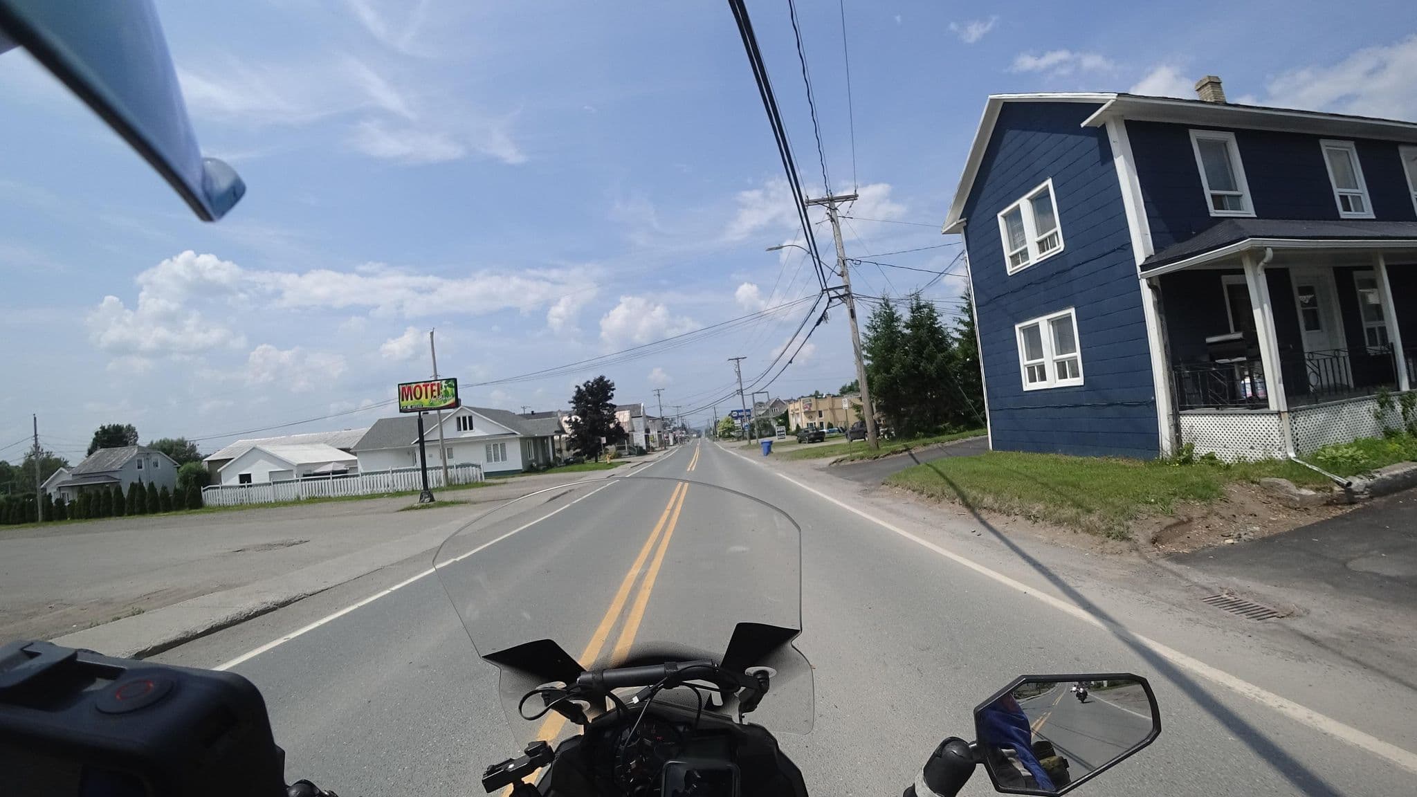 Street view near Motel le Boise, Saint-Pamphile — © michelcouturemotomcm (CC BY-SA · Mapillary)