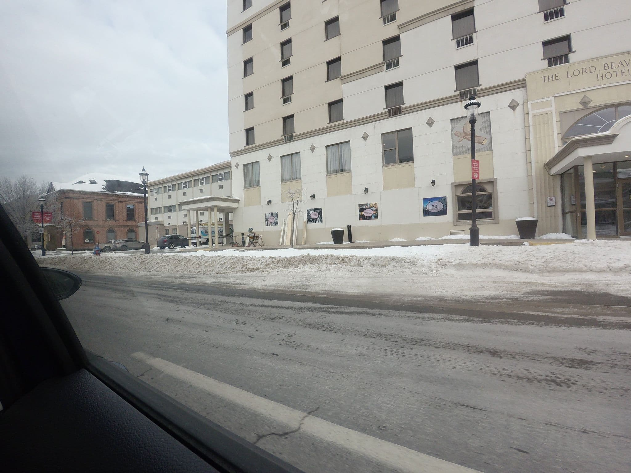 Street view near Crowne Plaza Fredericton-Lord Beaverbrook, Downtown Fredericton — © hshearer (CC BY-SA · Mapillary)