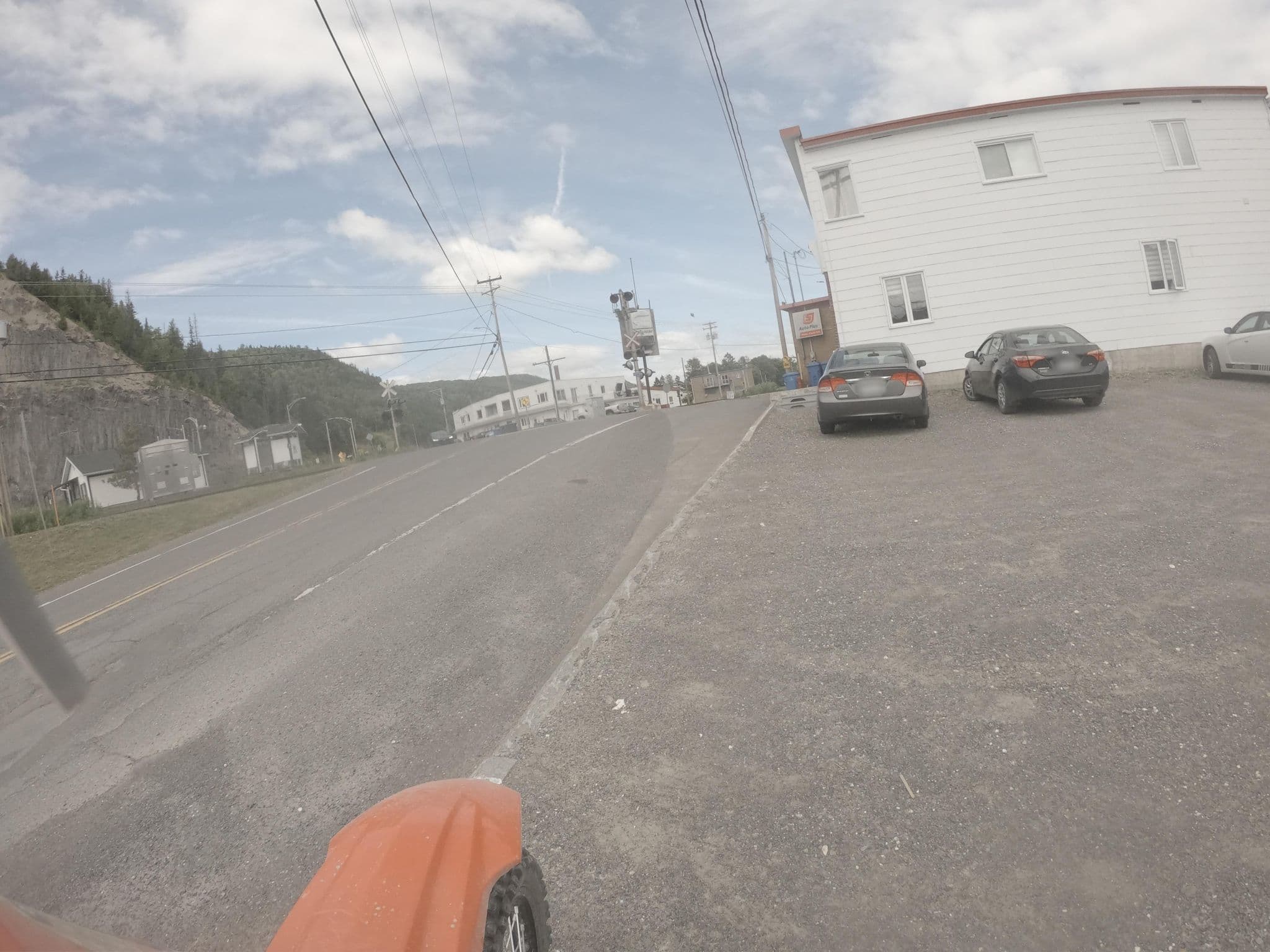 Street view near Môtel Restigouche, Atholville — © pfbreton (CC BY-SA · Mapillary)
