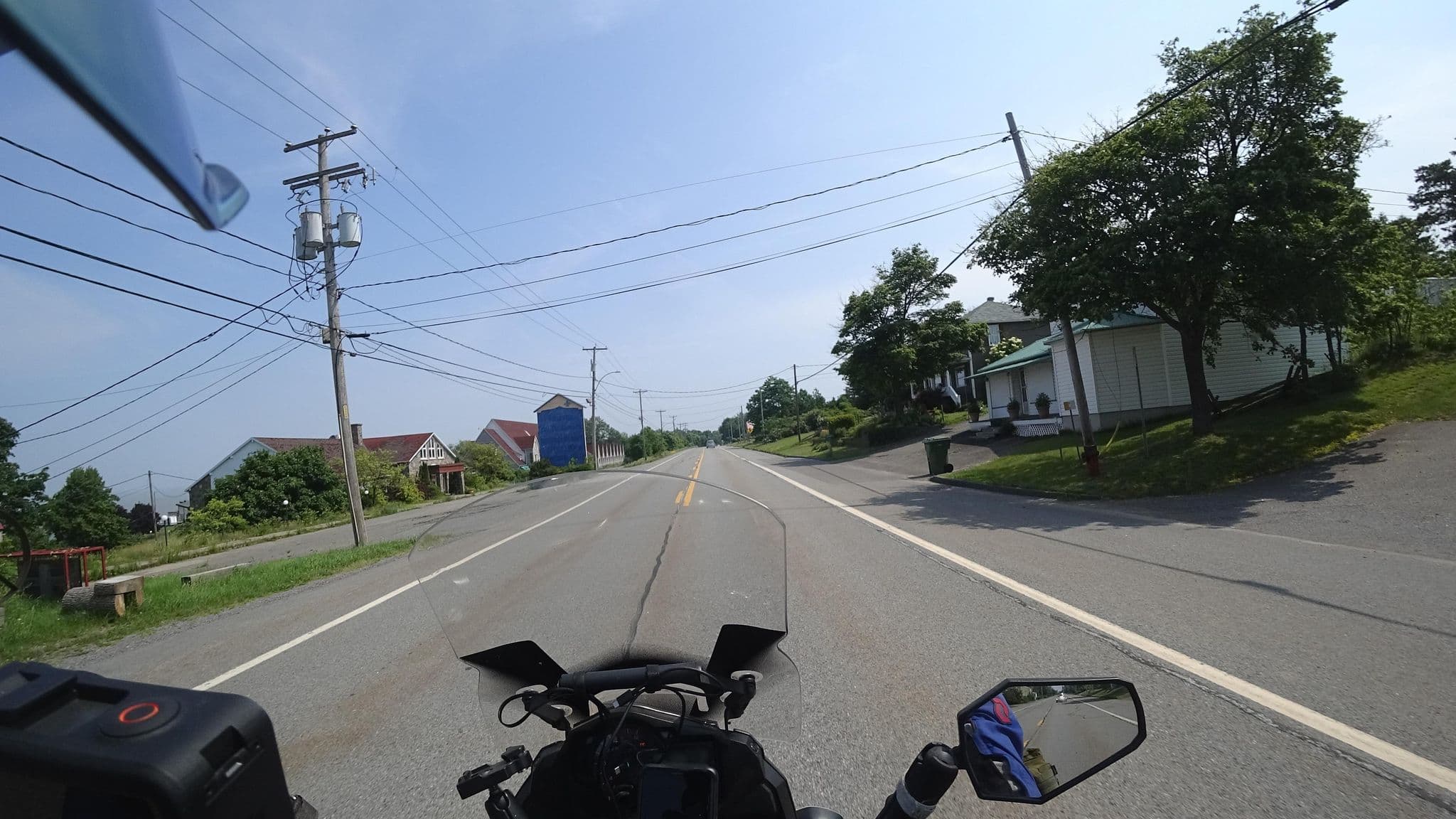 Street view near Auberge Du Faubourg, St-Jean-Port-Joli — © michelcouturemotomcm (CC BY-SA · Mapillary)