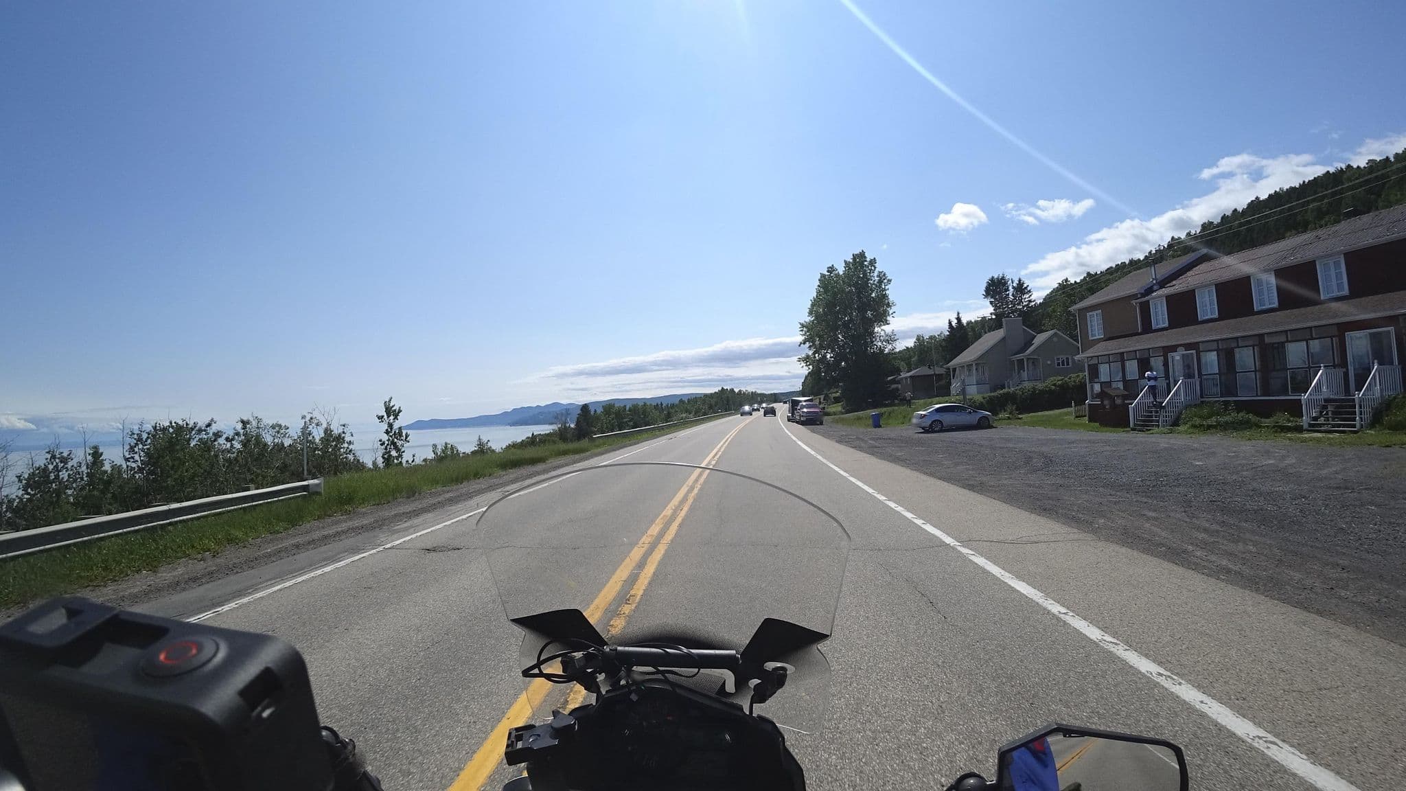 Street view near Gîte l'aigle pêcheur, La Malbaie — © michelcouturemotomcm (CC BY-SA · Mapillary)