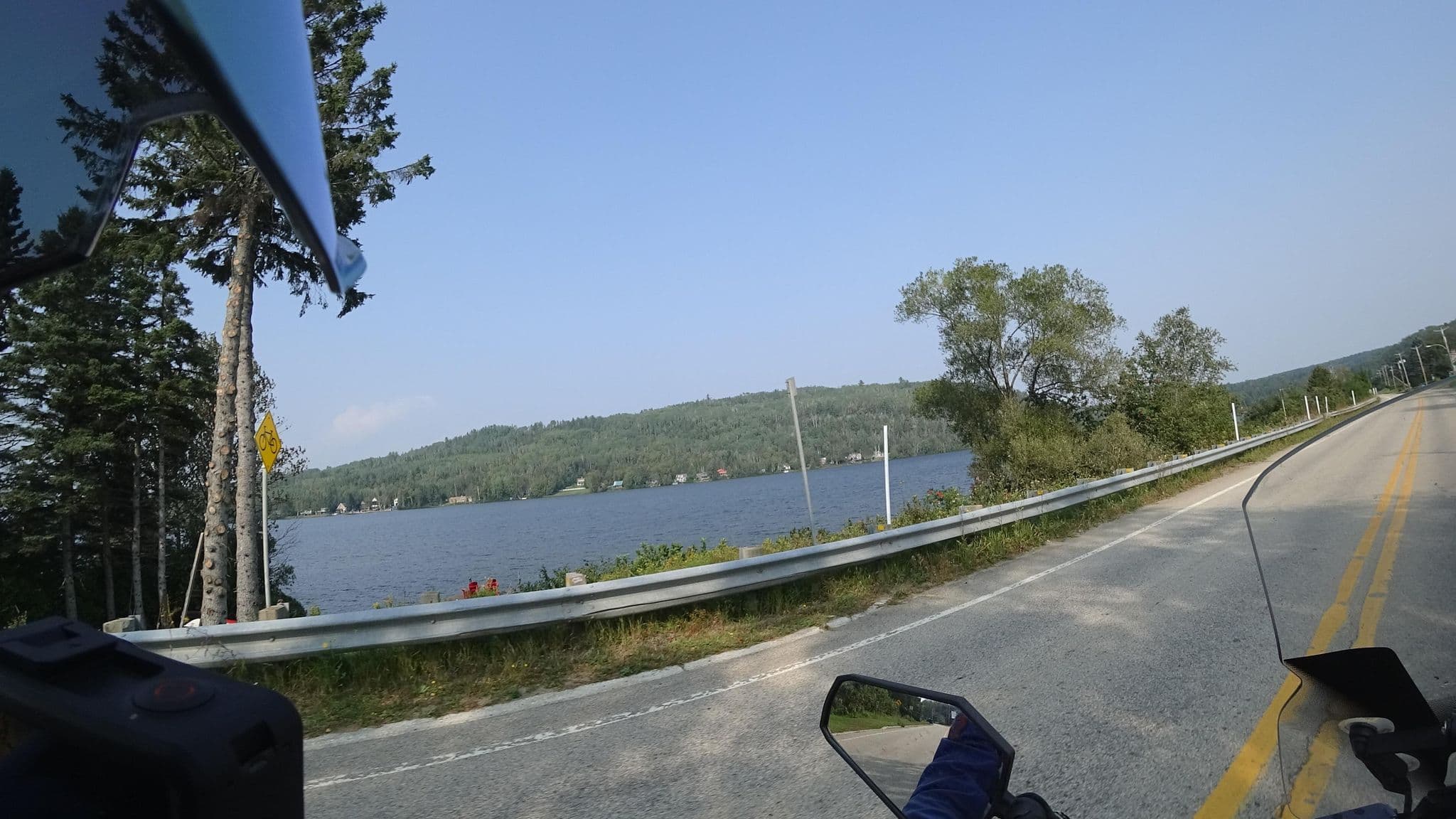Street view near Auberge au Fil du Temps, La Malbaie — © michelcouturemotomcm (CC BY-SA · Mapillary)