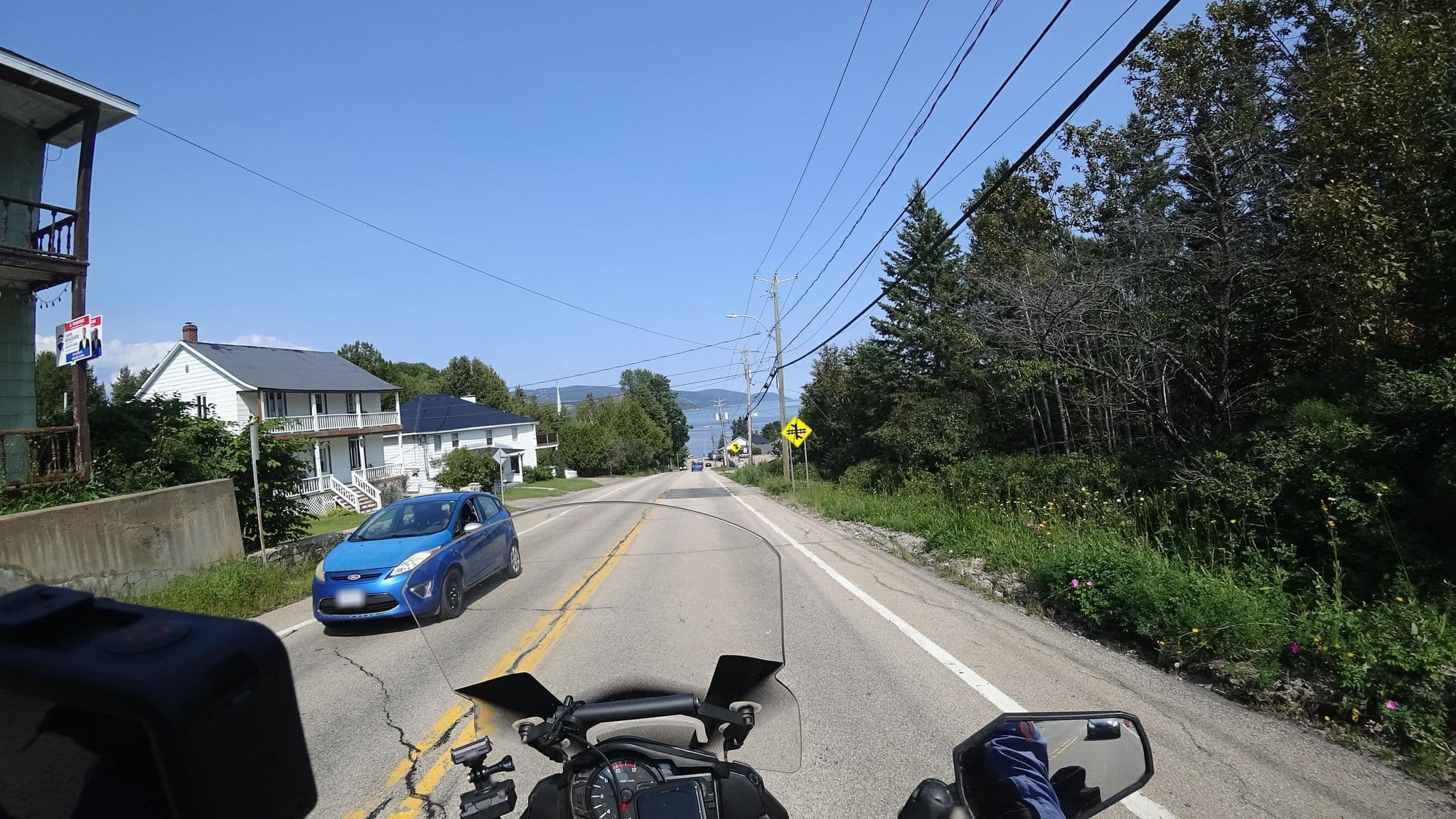 Street view near La Remontée, La Malbaie — © michelcouturemotomcm (CC BY-SA · Mapillary)