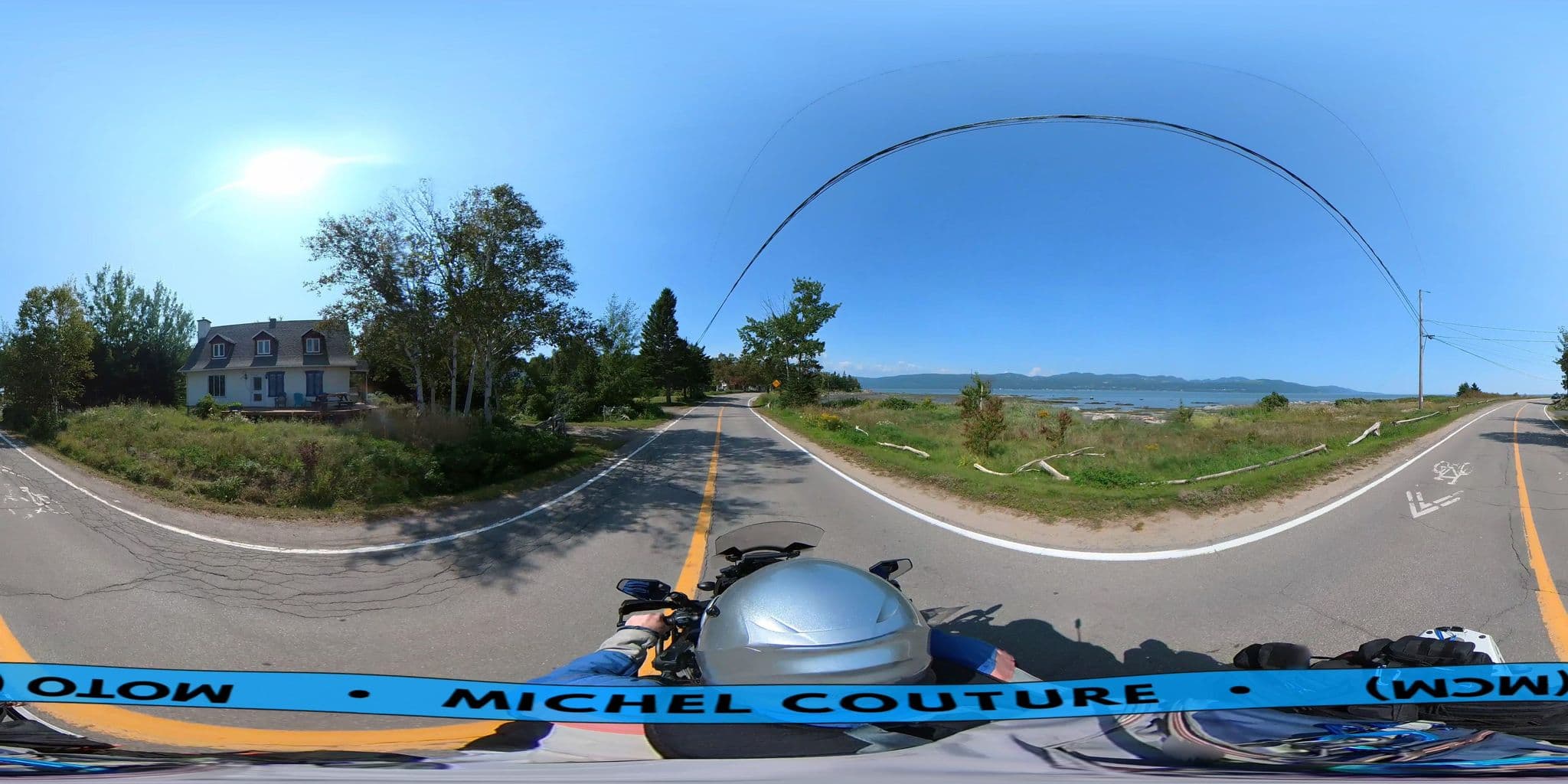 Street view near Motel Écumé Par La Houle, Baie-Saint-Paul — © michelcouturemotomcm (CC BY-SA · Mapillary)