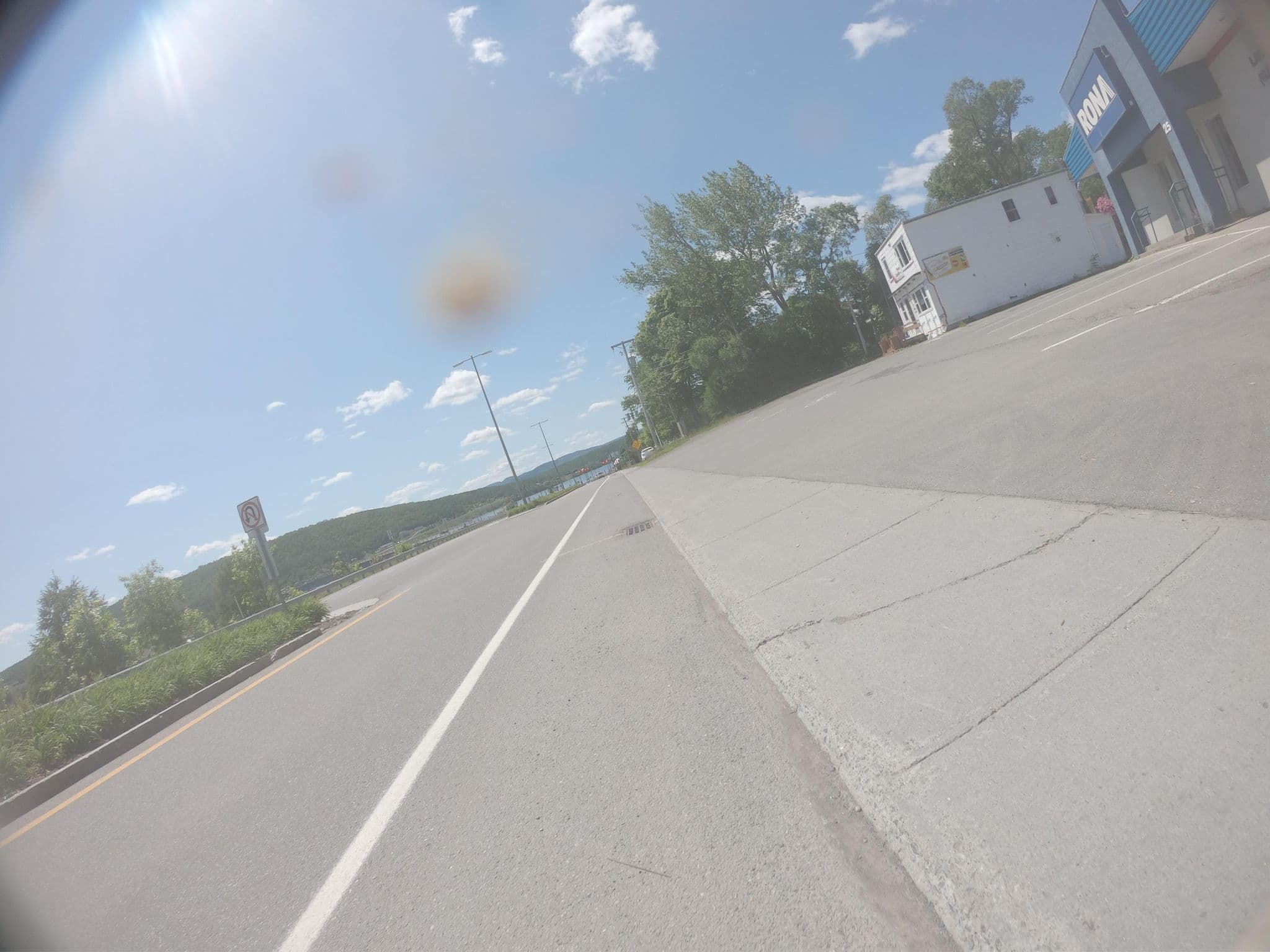 Street view near Chalets Forillon Inc, Gaspé — © pfbreton (CC BY-SA · Mapillary)