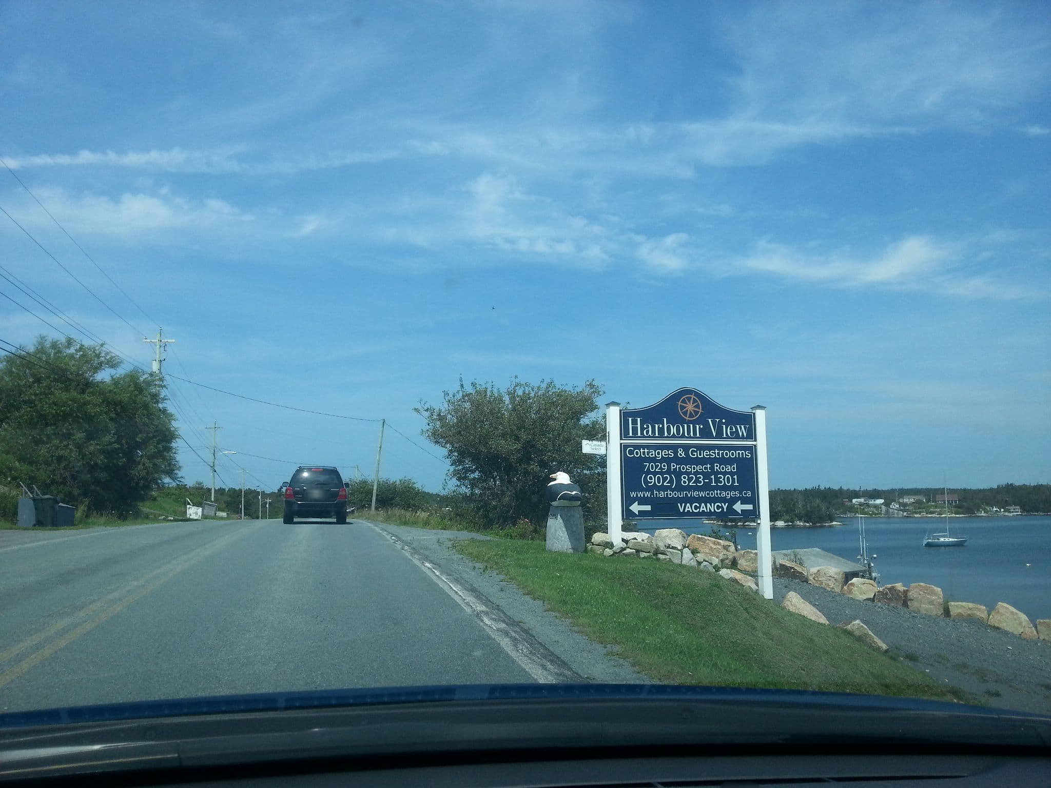 Street view near Harbor View cottages & guestrooms, Shad Bay — © thelogicalviolinist (CC BY-SA · Mapillary)