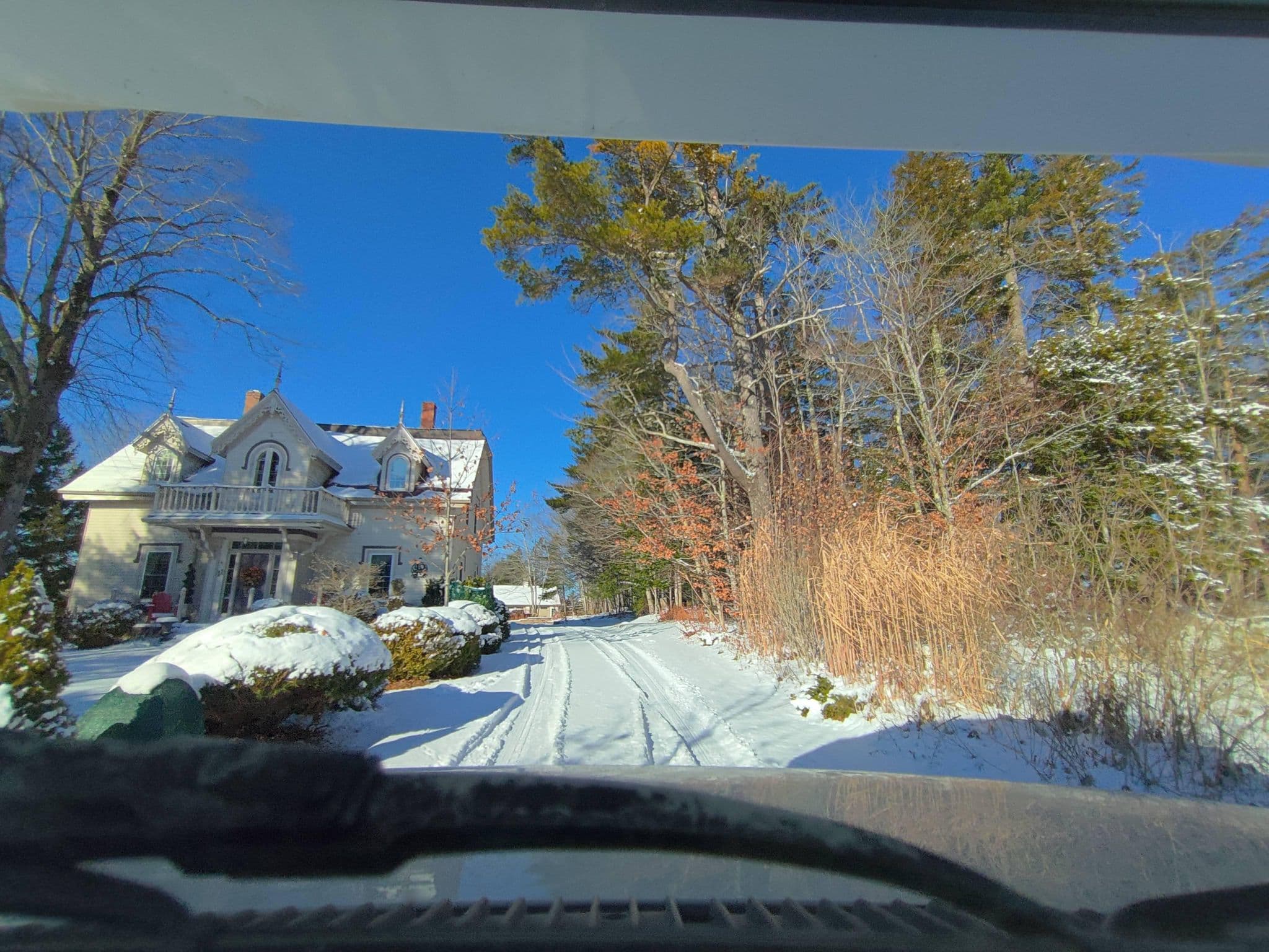 Street view near By the Way Bed & Breakfast, Lantz — © kibour (CC BY-SA · Mapillary)