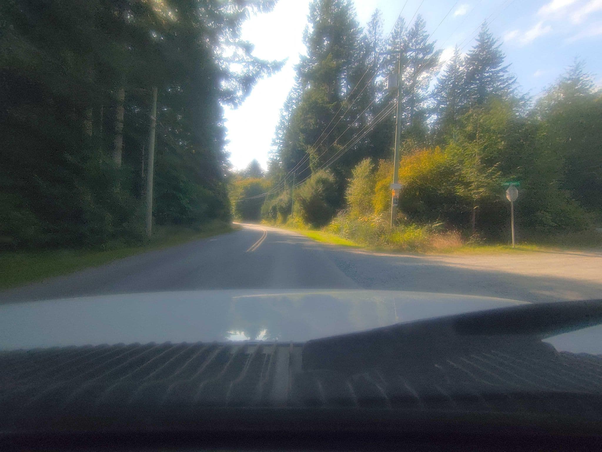 Street view near Foggy Mountain Forge, Sooke — © kibour (CC BY-SA · Mapillary)