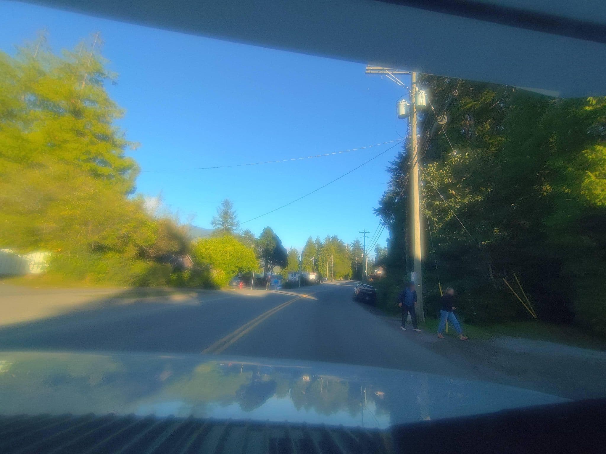 Street view near Adventures Pacific Lodge, Tofino — © kibour (CC BY-SA · Mapillary)
