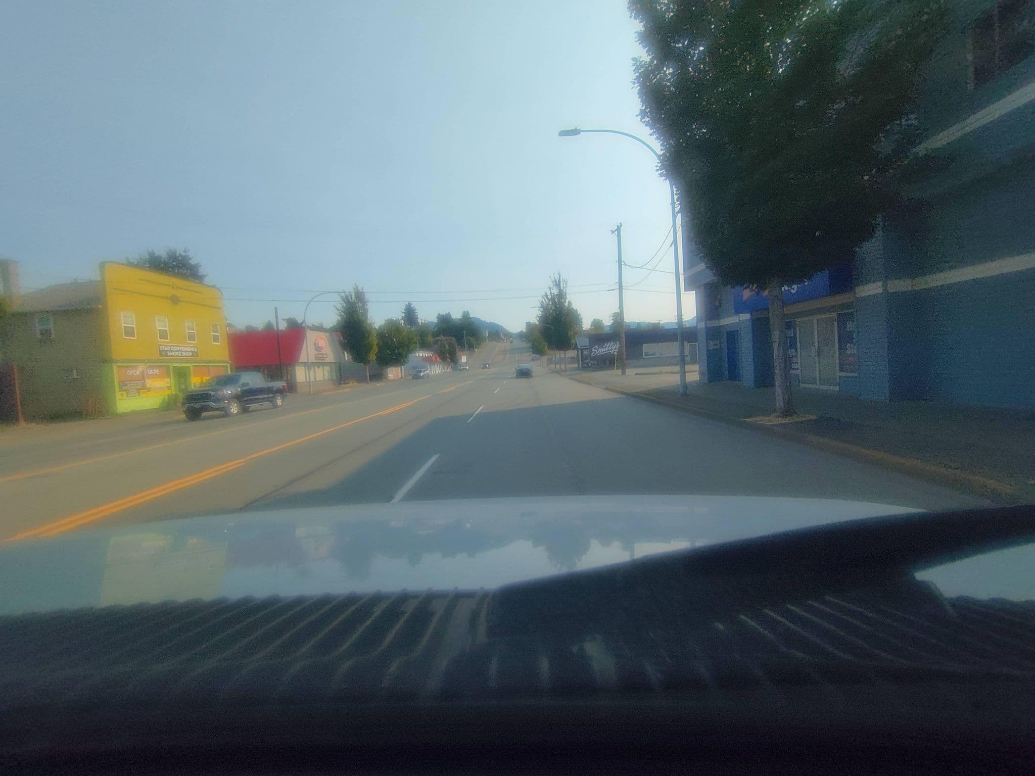 Street view near Rusty Anchor Hotel, Port Alberni — © kibour (CC BY-SA · Mapillary)