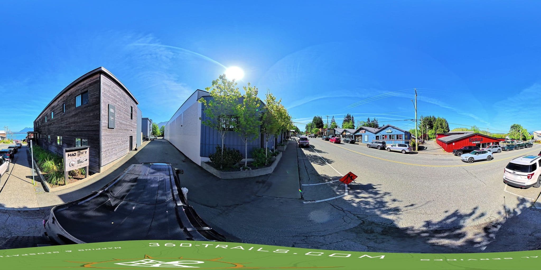 Street view near Maquinna Lodge, Tofino — © ContraBand (CC BY-SA · Mapillary)