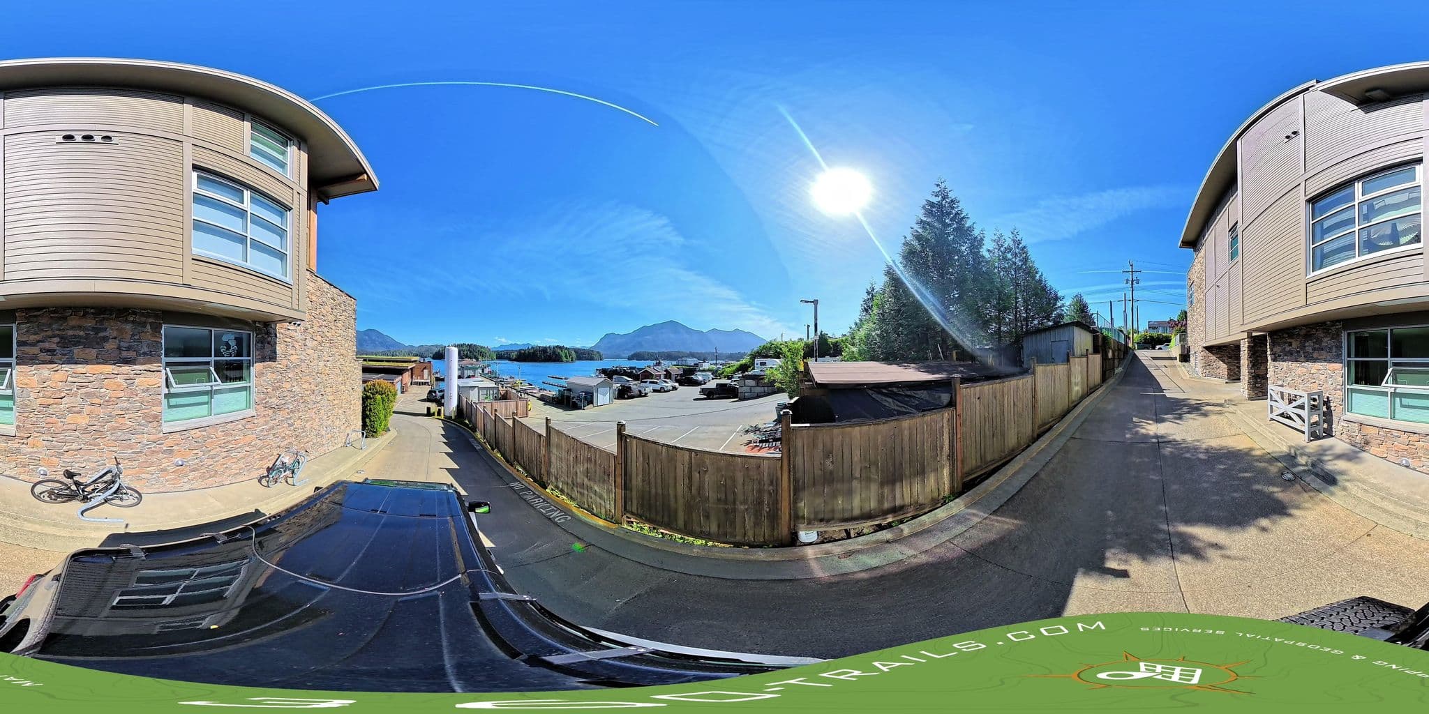 Street view near Clayoquot Wilderness Resort, Tofino — © ContraBand (CC BY-SA · Mapillary)
