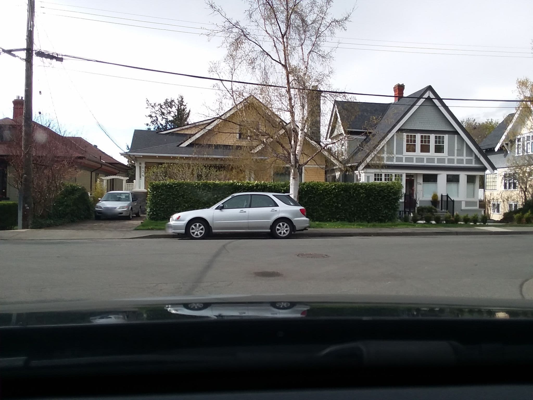 Street view near Laird House Bed & Breakfast, James Bay — © shovie80 (CC BY-SA · Mapillary)