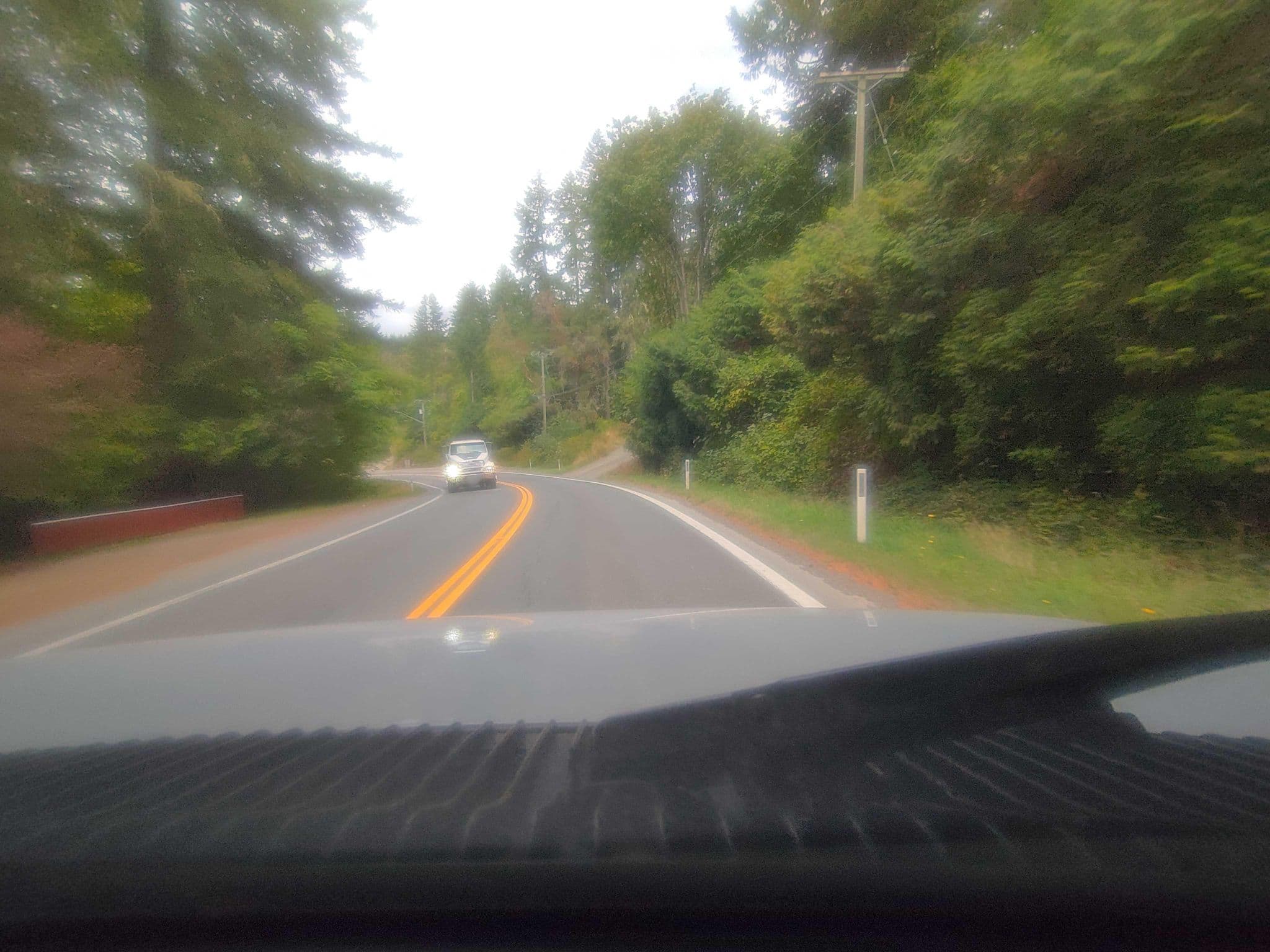 Street view near Goose Trail B & B, East Sooke — © kibour (CC BY-SA · Mapillary)