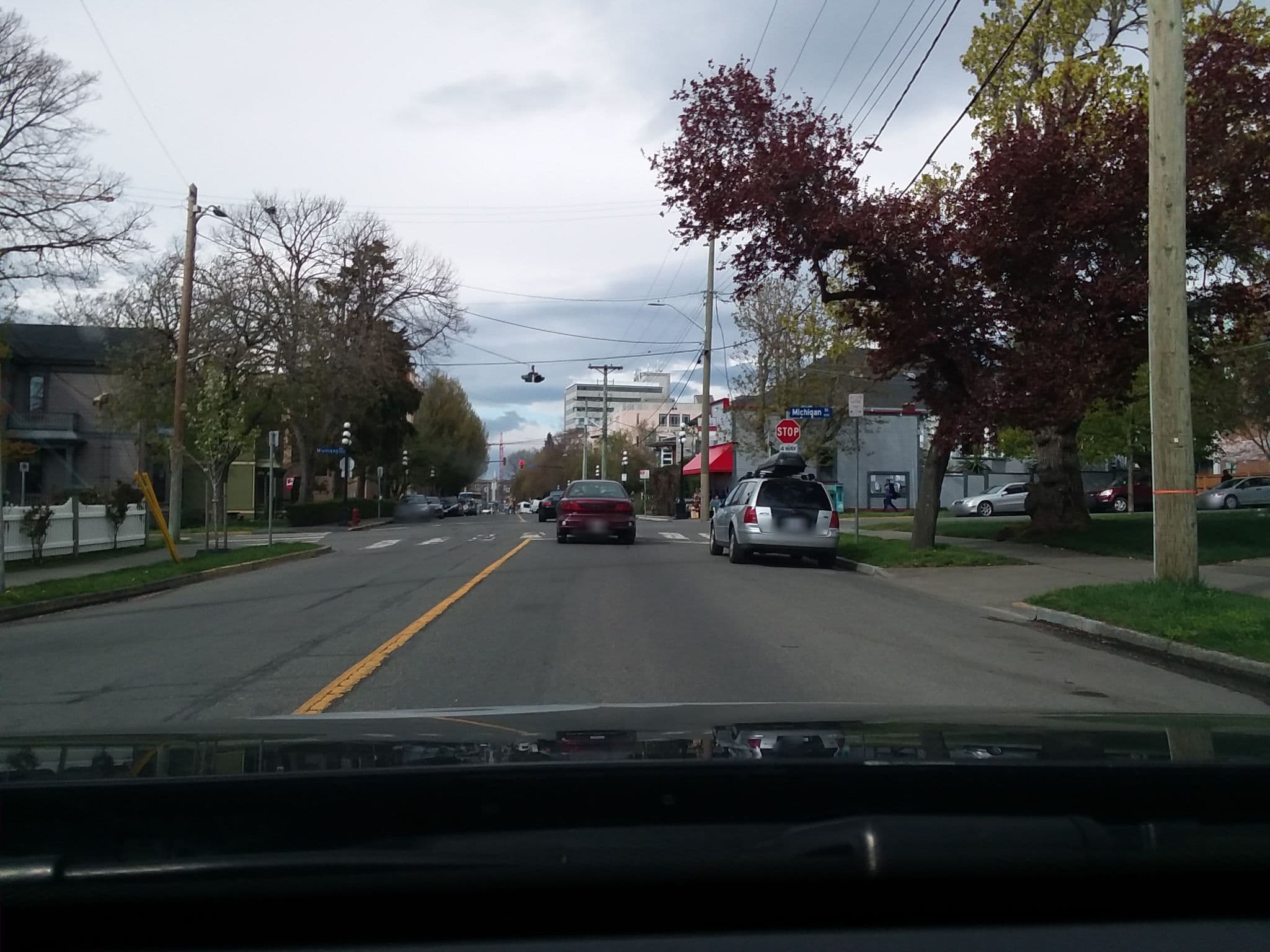 Street view near Holland House Inn, James Bay — © shovie80 (CC BY-SA · Mapillary)