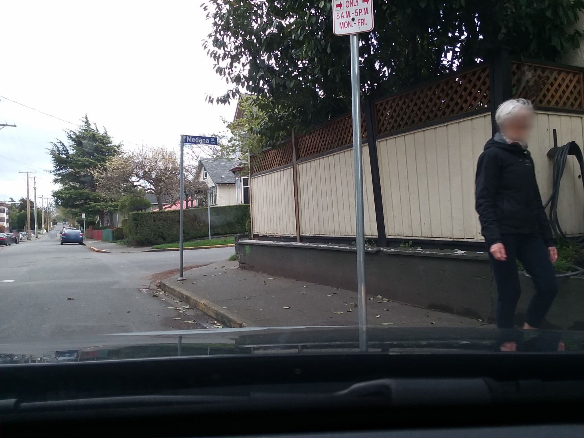 Street view near Medana Grove Bed & Breakfast, James Bay — © shovie80 (CC BY-SA · Mapillary)