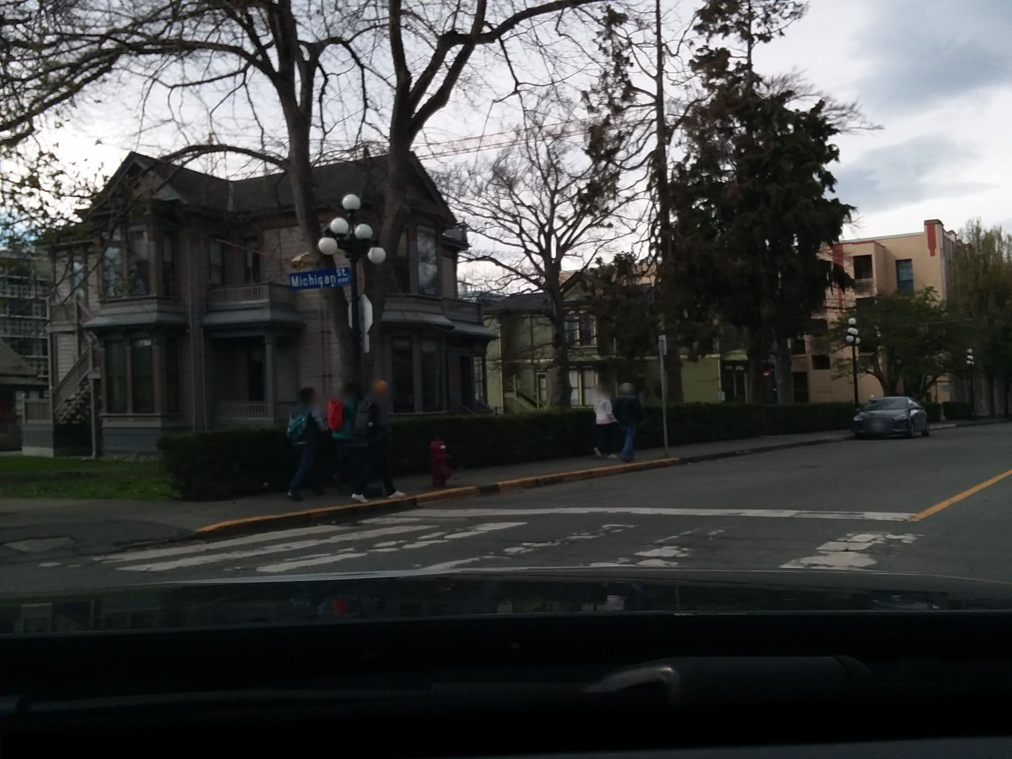 Street view near Birdcage Walk Guest House, James Bay — © shovie80 (CC BY-SA · Mapillary)