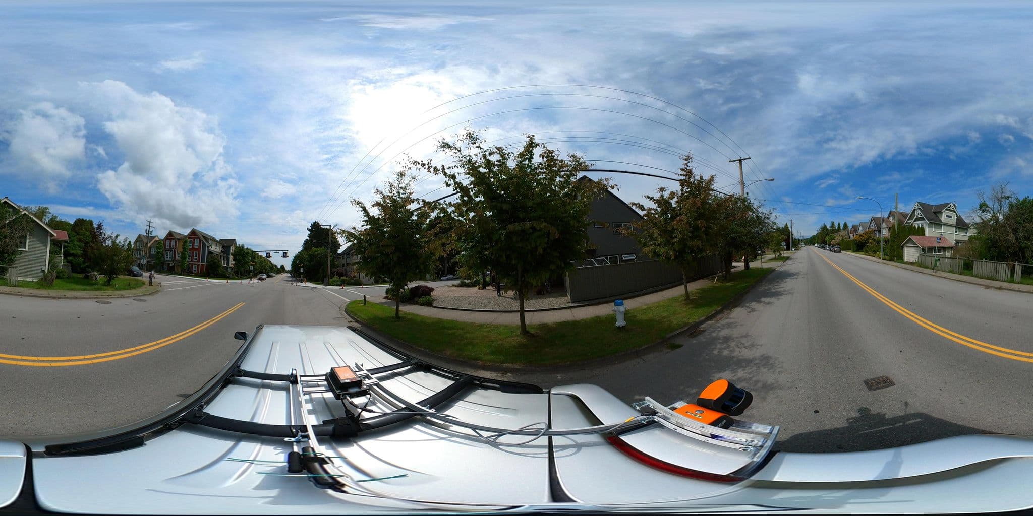 Street view near Peggy's Bed & Breakfast, Ladner — © ewiens (CC BY-SA · Mapillary)