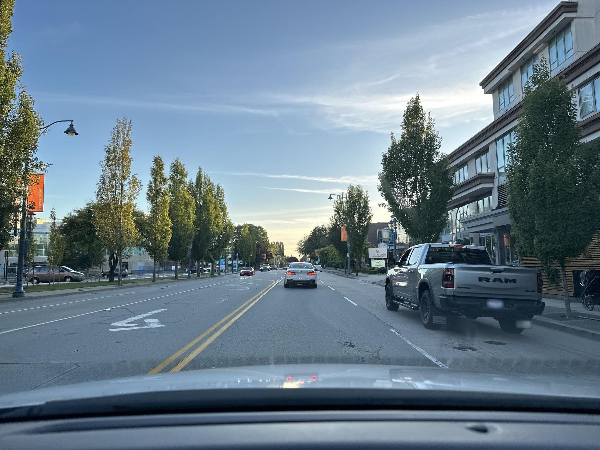 Street view near Ramada Limited Vancouver Airport, Richmond — © hlouie (CC BY-SA · Mapillary)