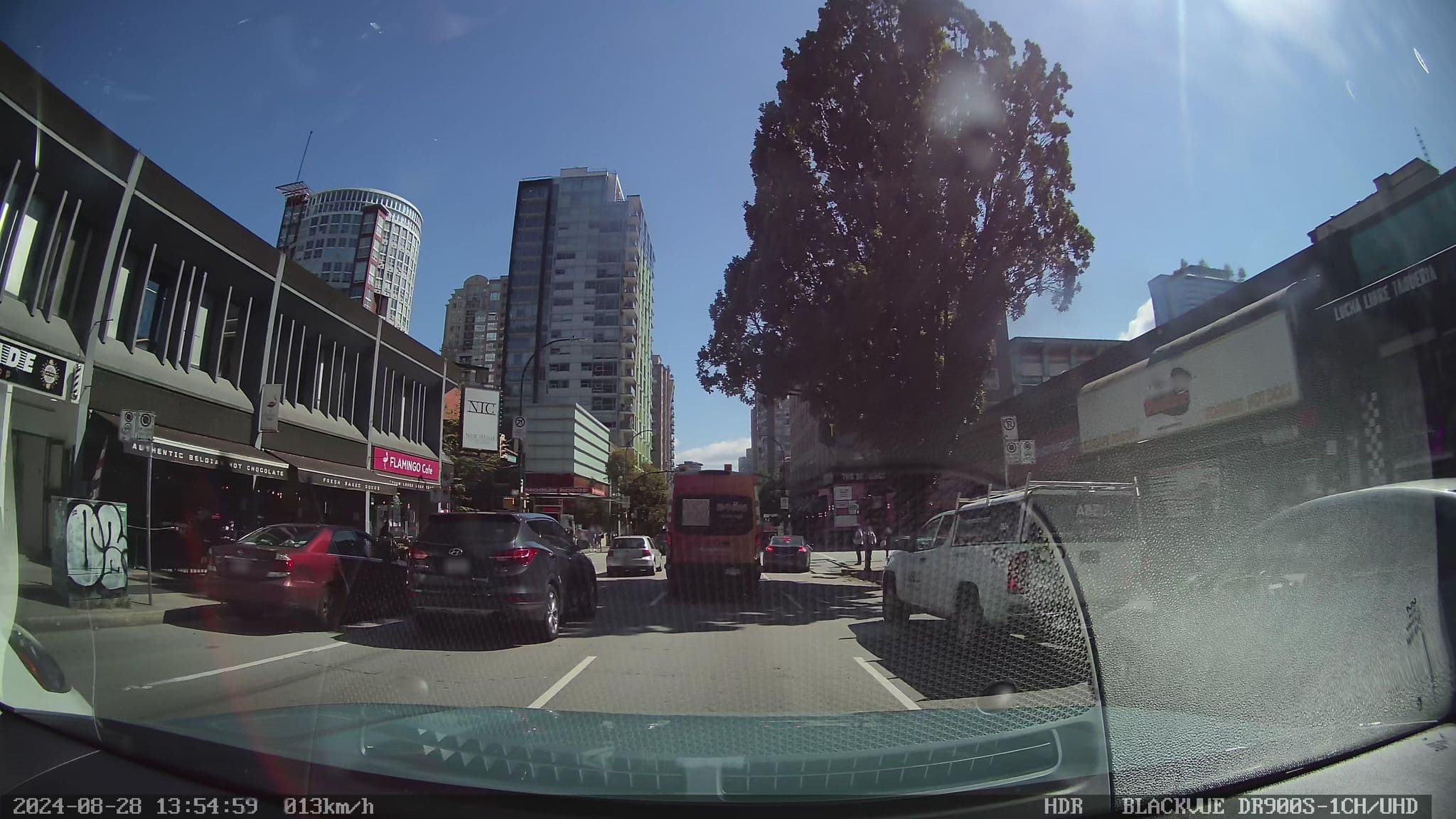 Street view near Hotel Grand Pacific, Downtown Vancouver — © davidmetcalfe (CC BY-SA · Mapillary)