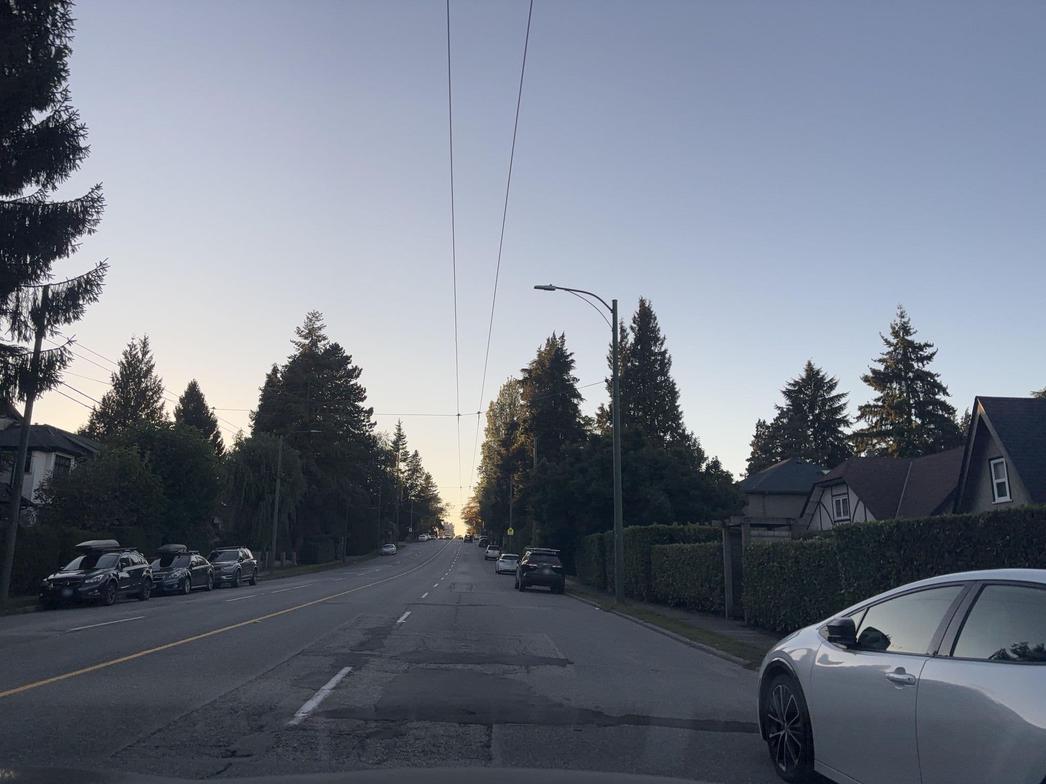 Street view near Third House Inn, West Point Grey — © Prof_Pickell (CC BY-SA · Mapillary)