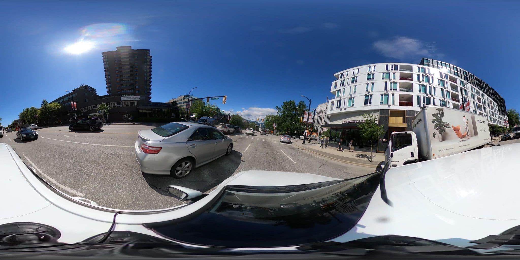 Street view near Plaza 500 Hotel, Olympic Village — © quickness805 (CC BY-SA · Mapillary)