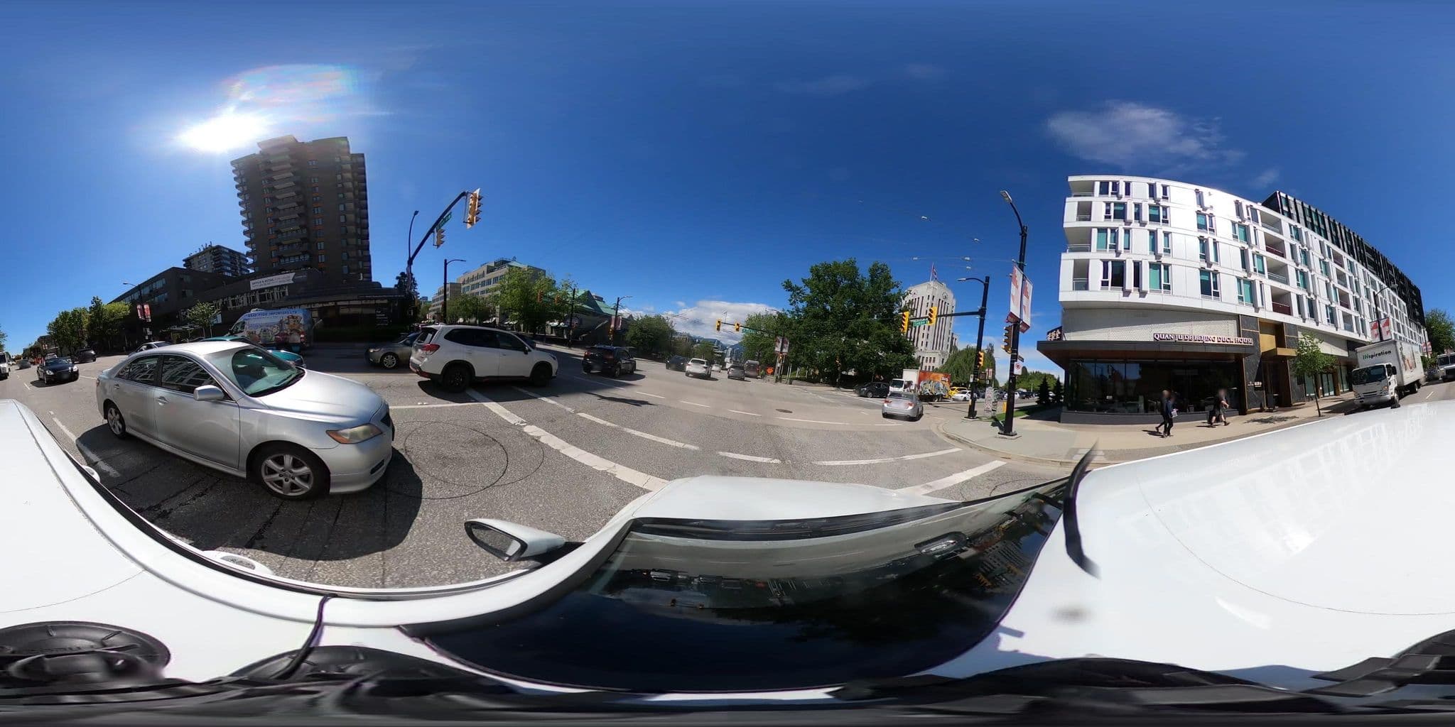 Street view near The Cambie Hostel, Mt Pleasant — © quickness805 (CC BY-SA · Mapillary)