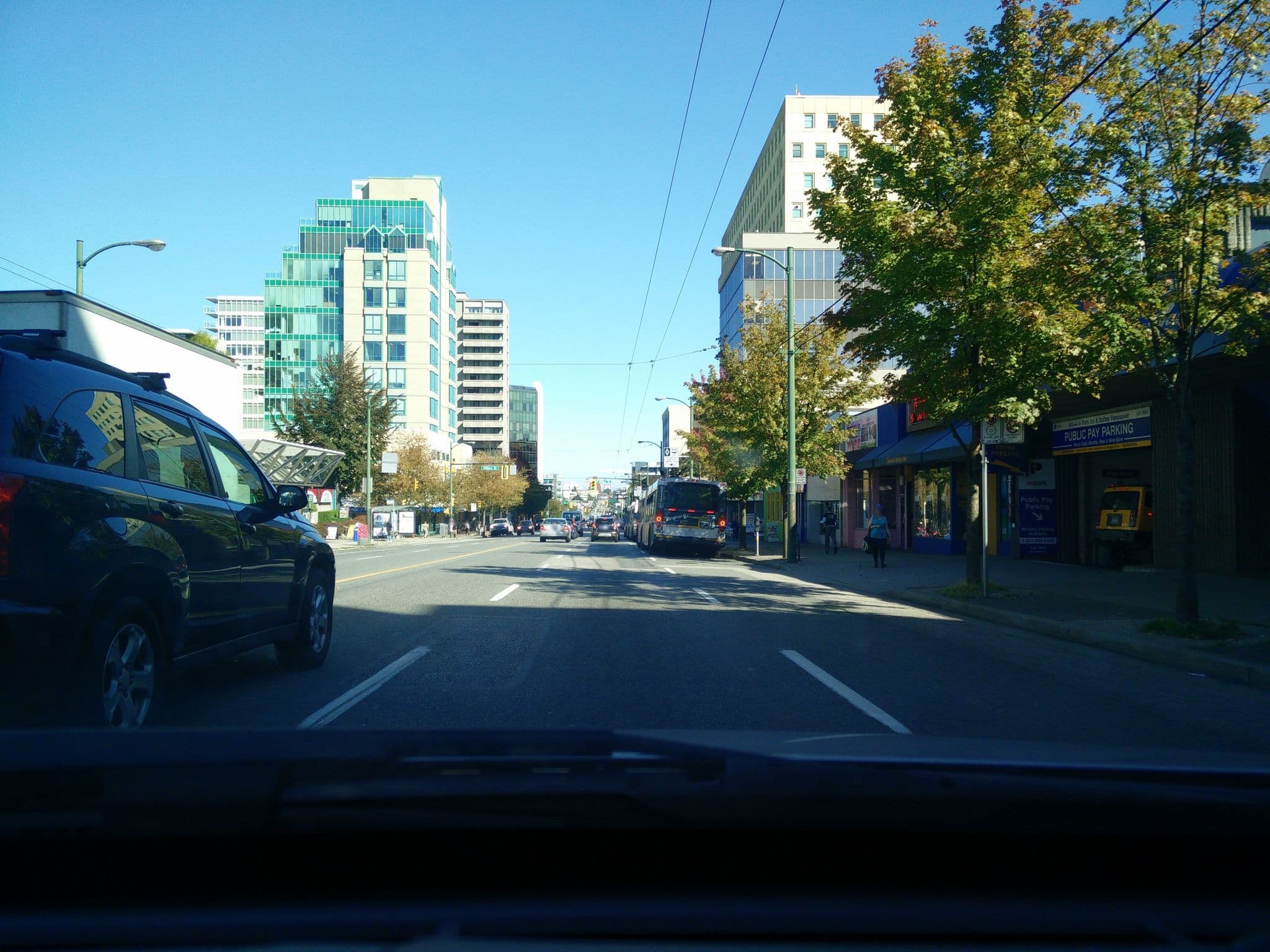 Street view near Impark, Fairview — © pnorman (CC BY-SA · Mapillary)
