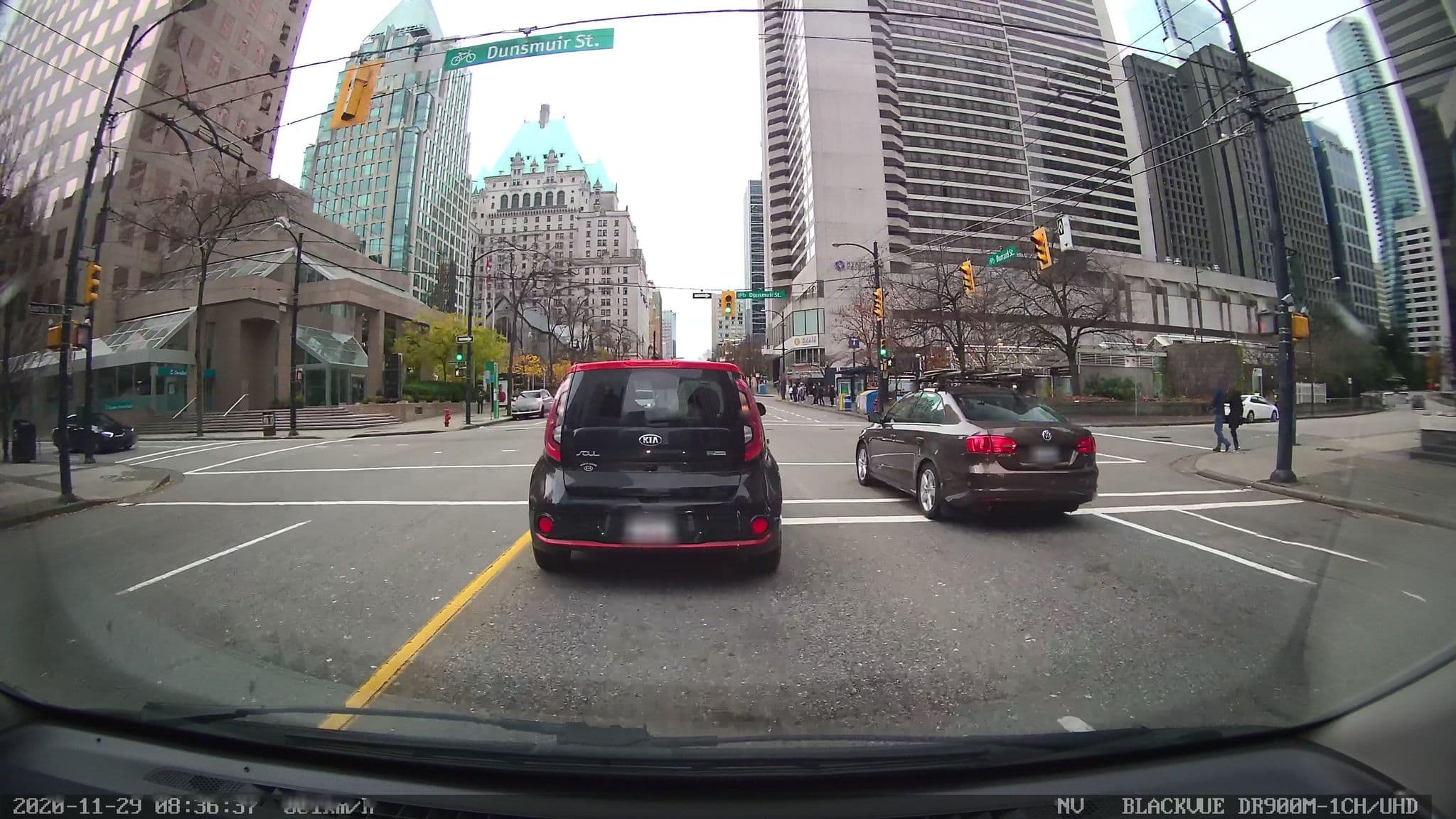 Street view near Hotel LeSoleil, Downtown Vancouver — © davidmetcalfe (CC BY-SA · Mapillary)