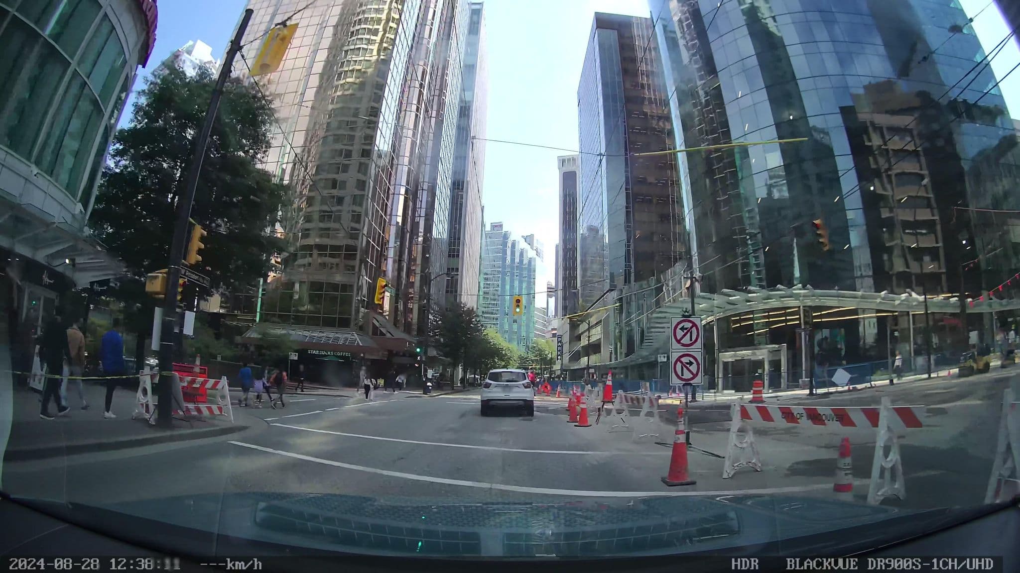 Street view near 31st Floor At Marriott Pinnacle In Vancouver, BC, Coal Harbour — © davidmetcalfe (CC BY-SA · Mapillary)