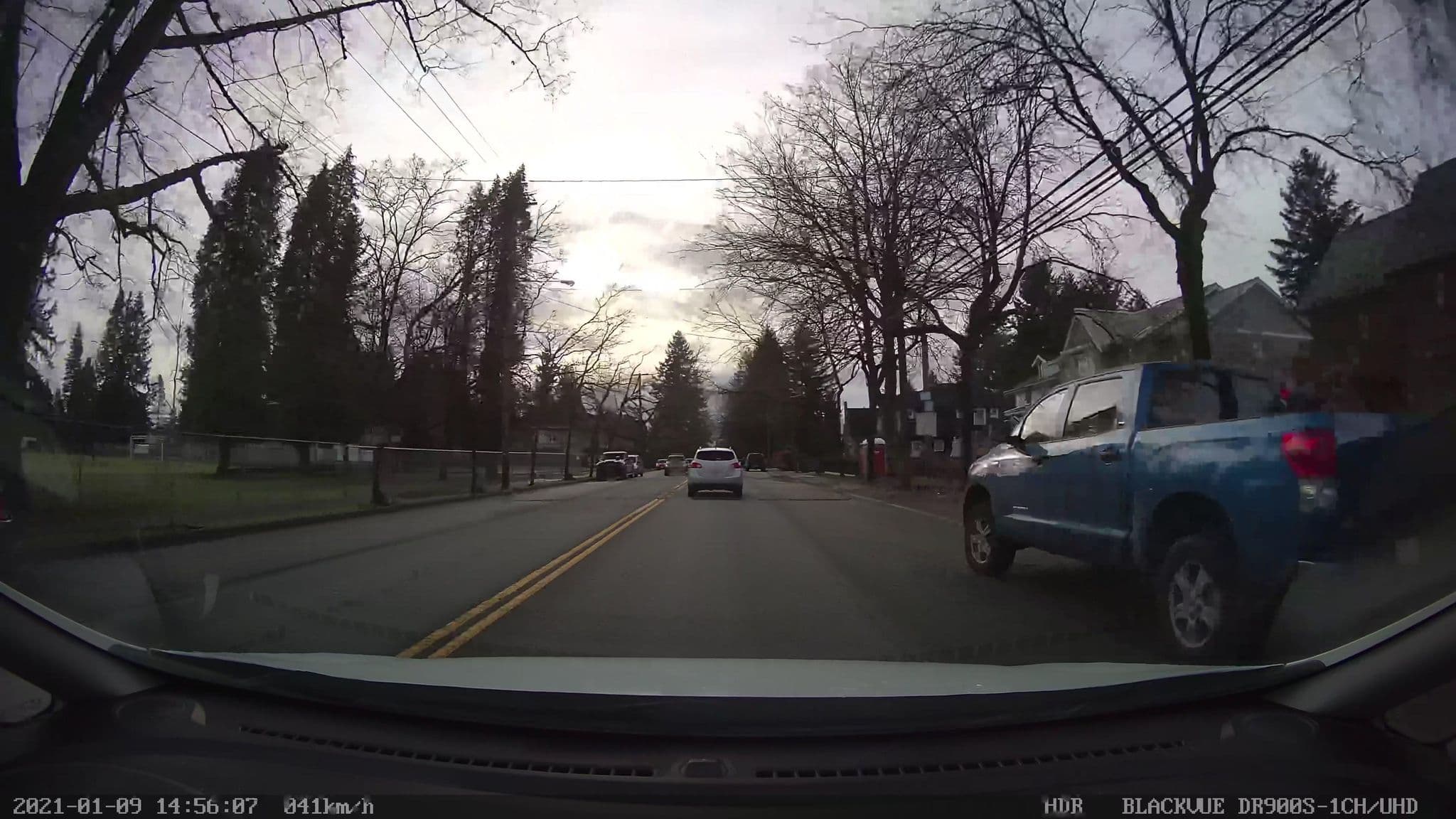 Street view near Fort Langley Bed and Breakfast, Fort Langley — © davidmetcalfe (CC BY-SA · Mapillary)