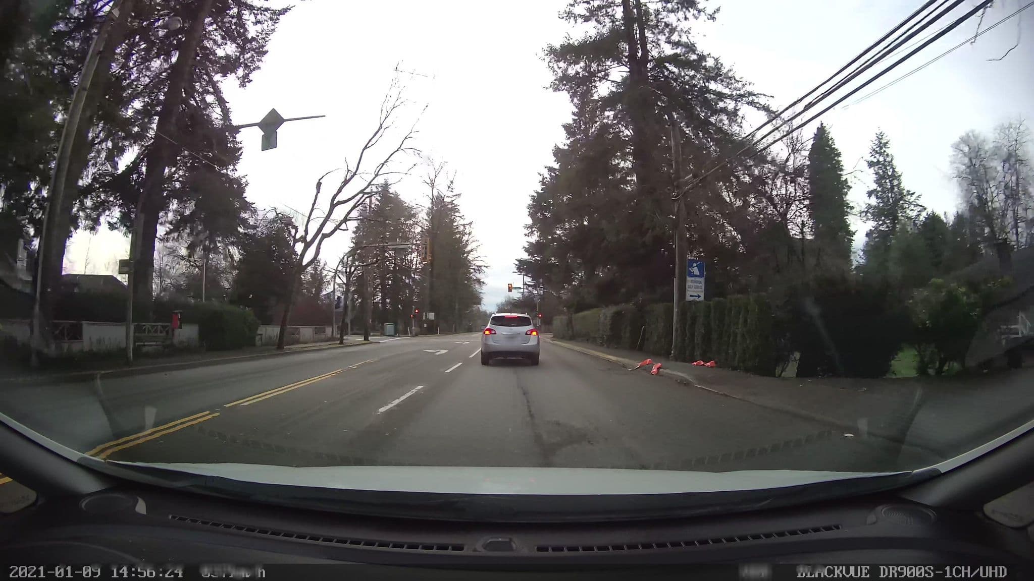Street view near Salmon River Guest House, Fort Langley — © davidmetcalfe (CC BY-SA · Mapillary)