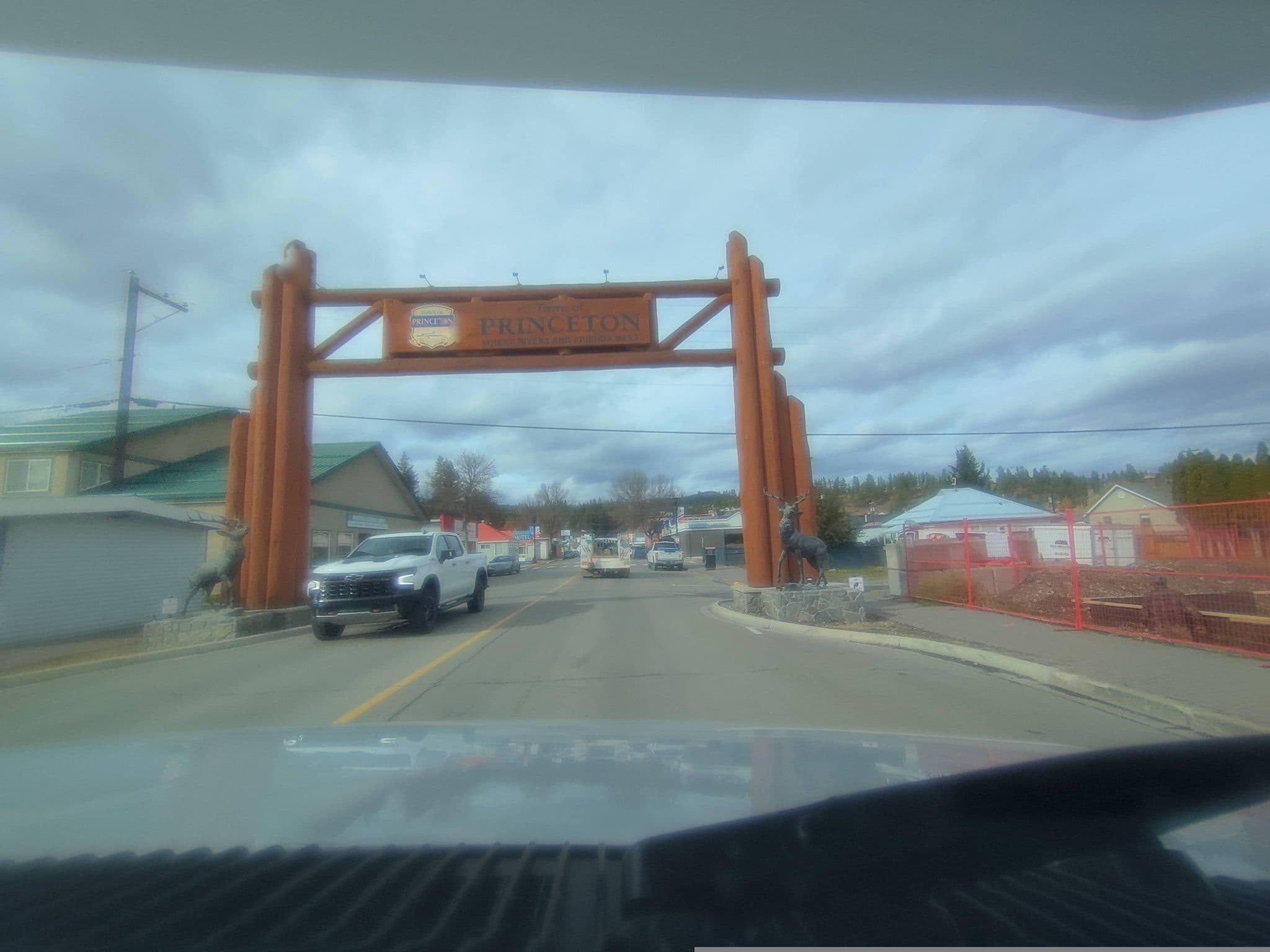 Street view near Ponderosa Motel, Princeton — © kibour (CC BY-SA · Mapillary)