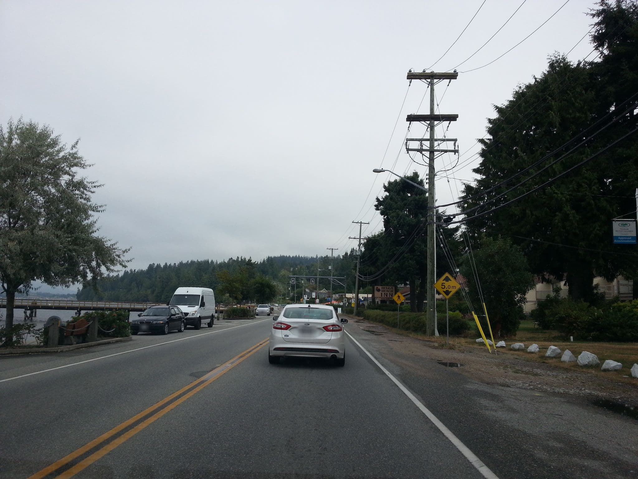 Street view near Blue Sky Motel, Sechelt — © rps333 (CC BY-SA · Mapillary)