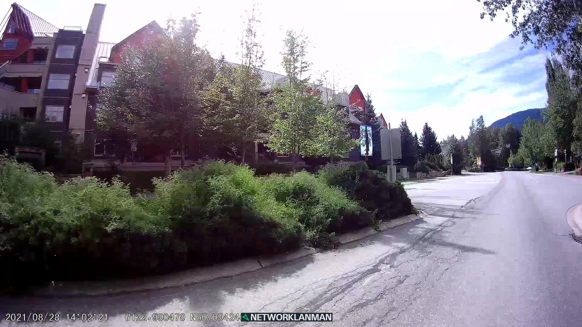 Street view near Lake Placid Lodge, Whistler — © networklanman (CC BY-SA · Mapillary)