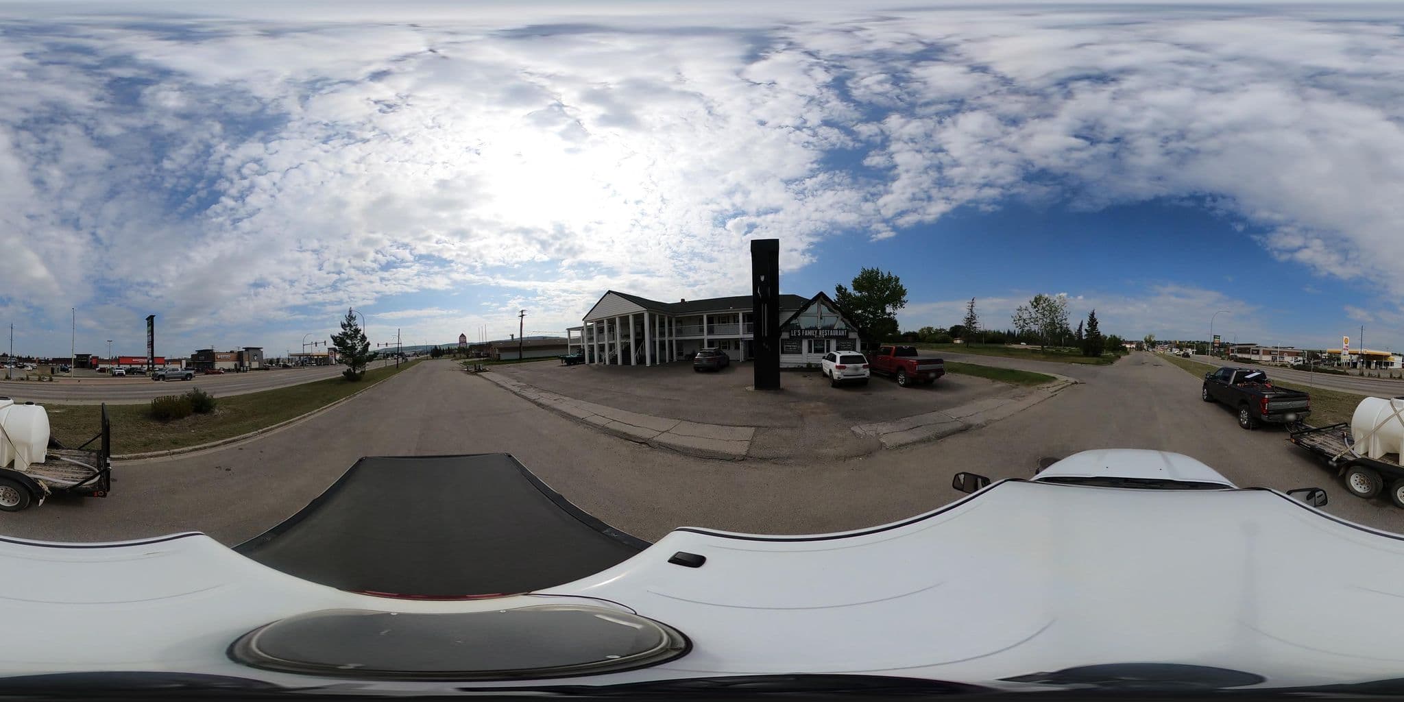 Street view near Voyageur Motor Inn, Dawson Creek — © CityDC (CC BY-SA · Mapillary)