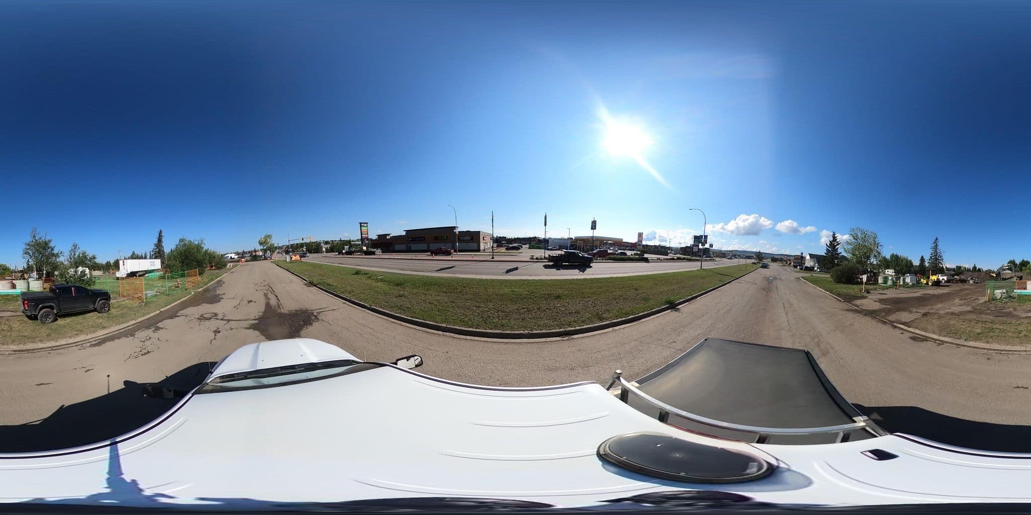 Street view near Cedar Lodge Motel, Dawson Creek — © CChalmersDCEngg (CC BY-SA · Mapillary)
