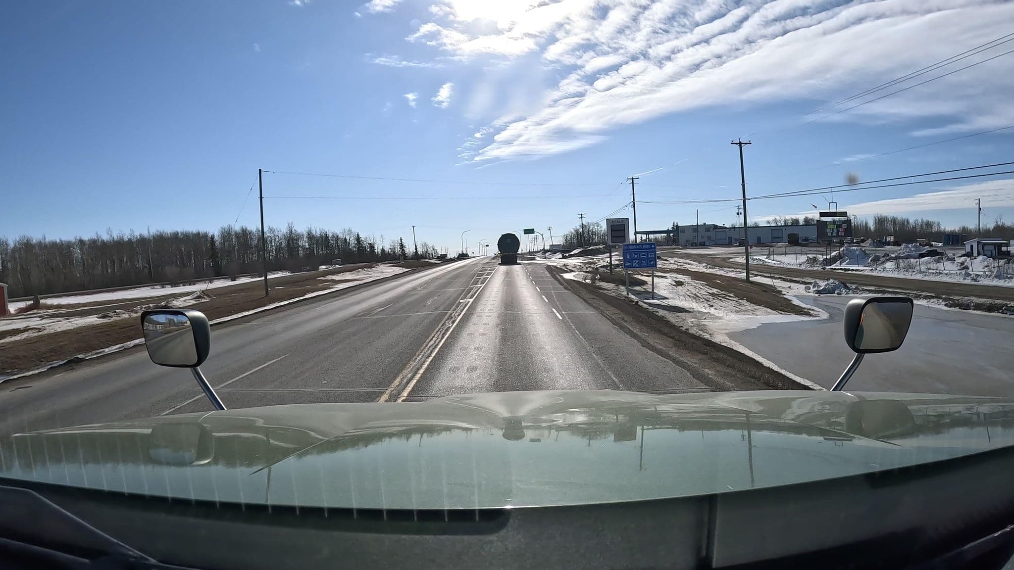 Street view near Ron's RV Park, Fort St. John — © bct (CC BY-SA · Mapillary)