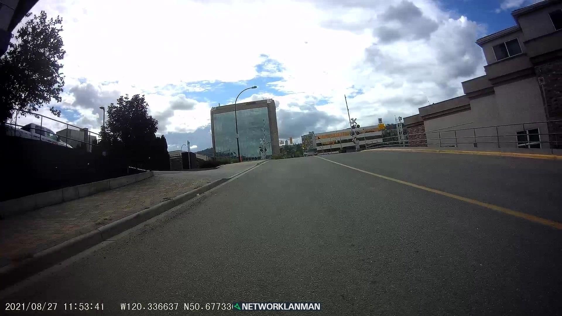 Street view near Pool and Spa at the Sandman Signature Kamloops Hotel, Kamloops — © networklanman (CC BY-SA · Mapillary)