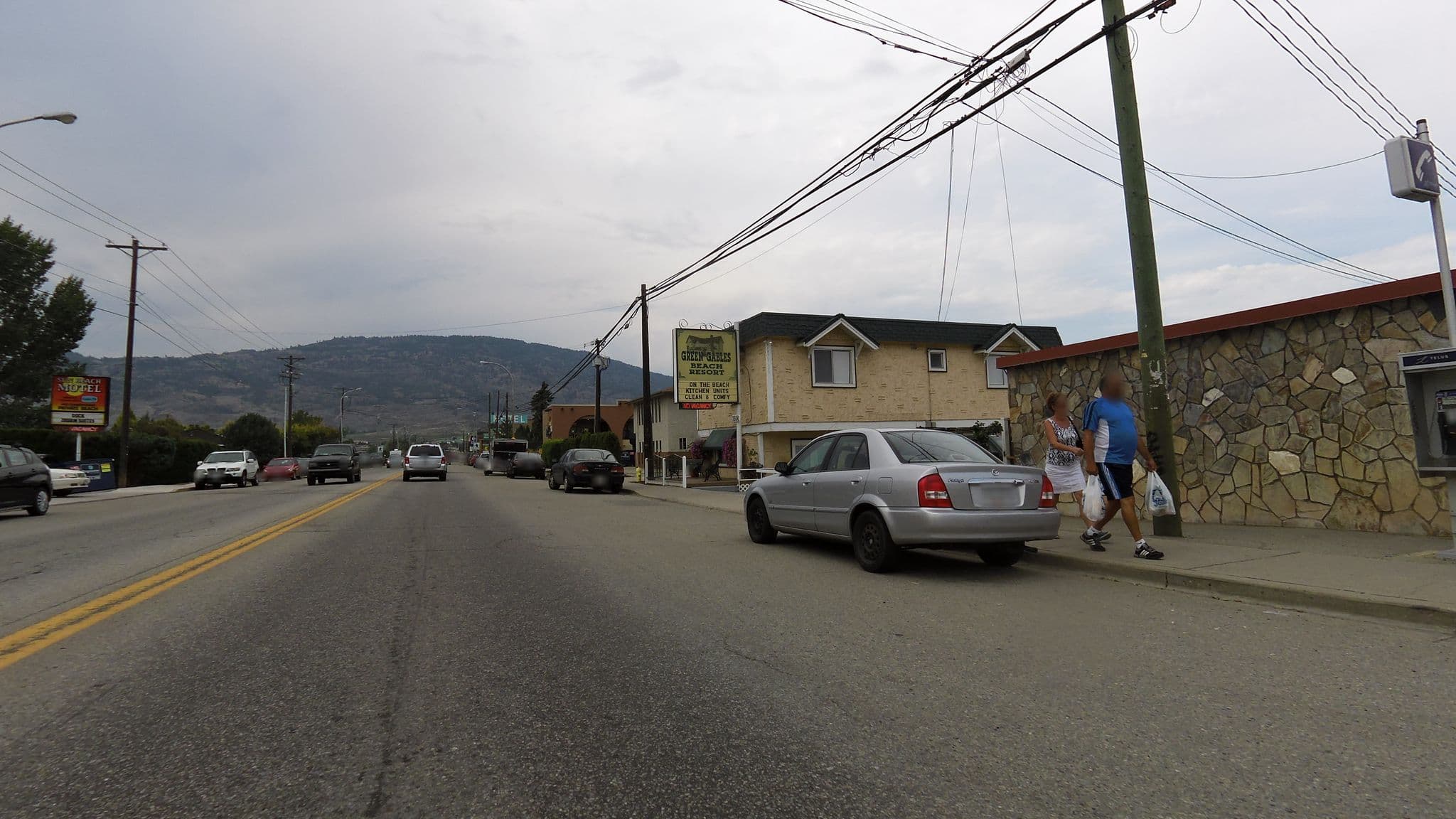 Street view near Sunbeach Motel, Osoyoos — © rps333 (CC BY-SA · Mapillary)