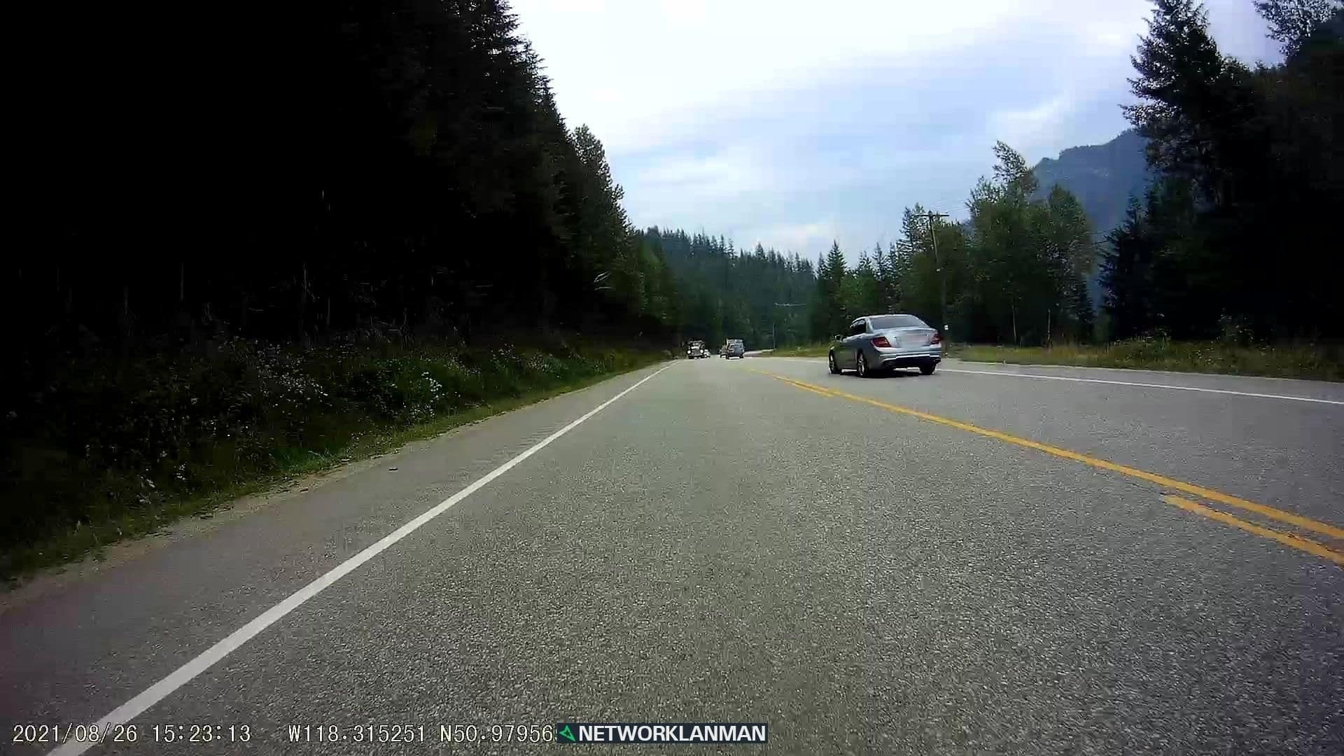 Street view near Enchanted Forest, Big Eddy — © networklanman (CC BY-SA · Mapillary)
